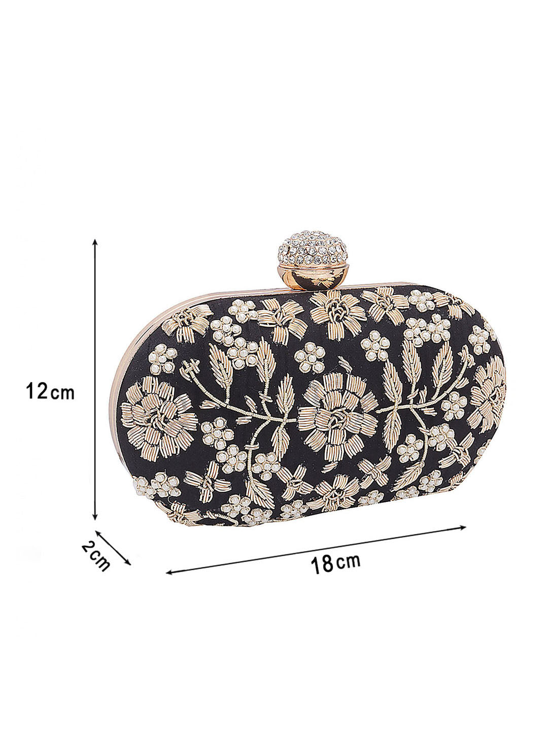 VRPS Embroidered Clutch | Handcrafted Ethnic Bag | SWIS-578