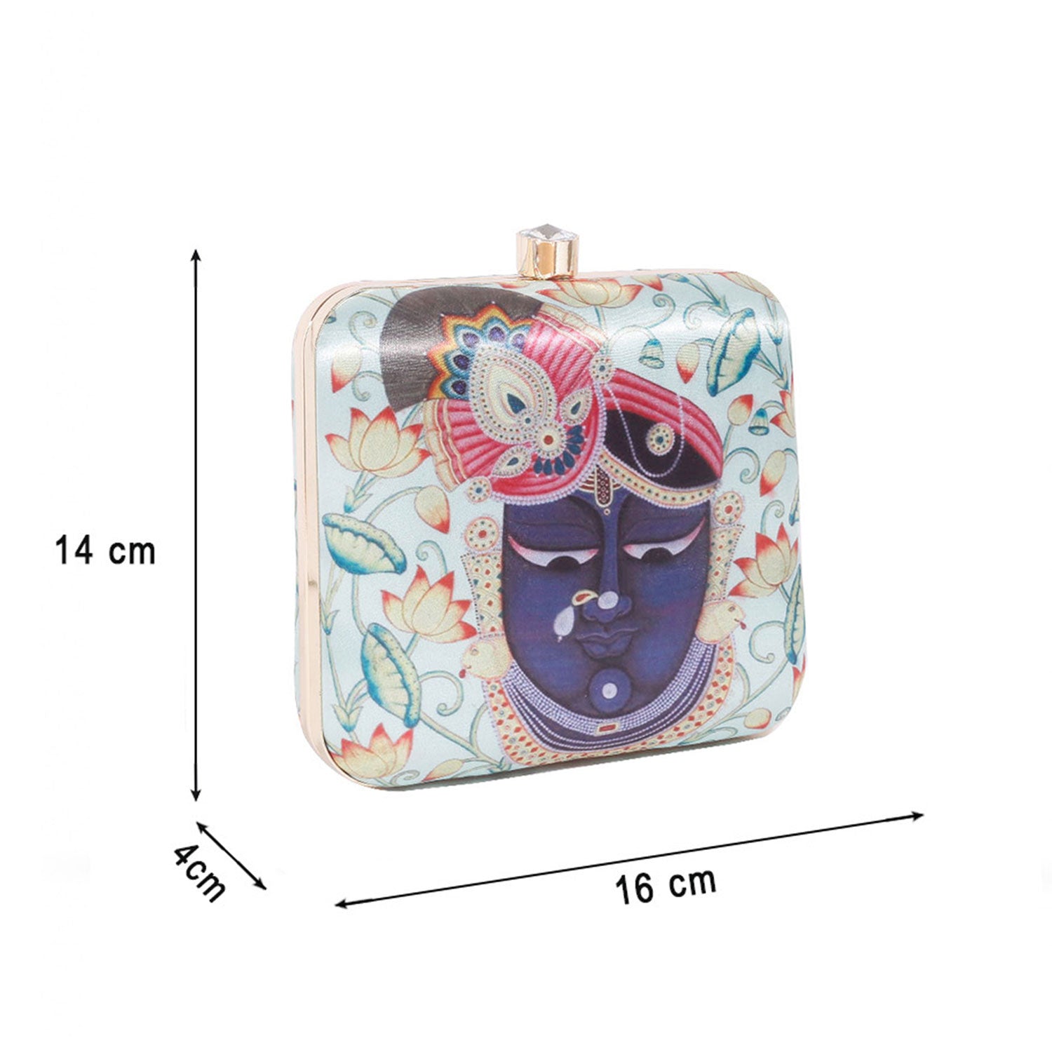 VRPS Printed Clutche | Handcrafted Ethnic Bag | SWIS-449