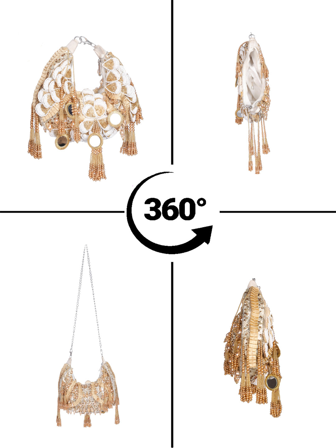 VRPS Moon Bags | Handcrafted Ethnic Bag | SWIS-1526 | Additional Angle