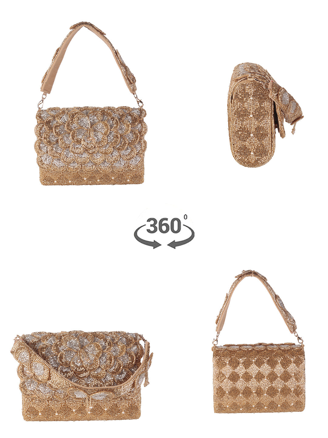 VRPS Flap Bag | Handcrafted Ethnic Bag | SWIS-1649