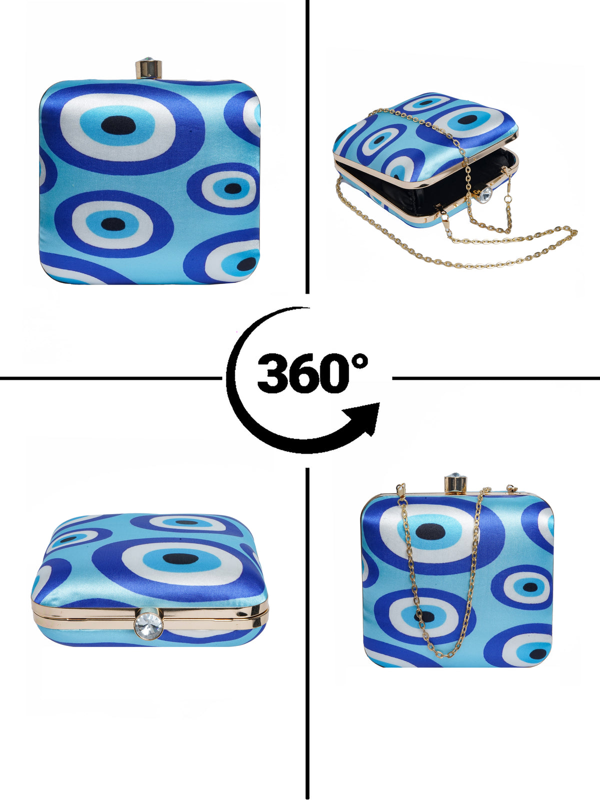 VRPS Printed Clutche | Handcrafted Ethnic Bag | SWIS-2100 | Additional Angle
