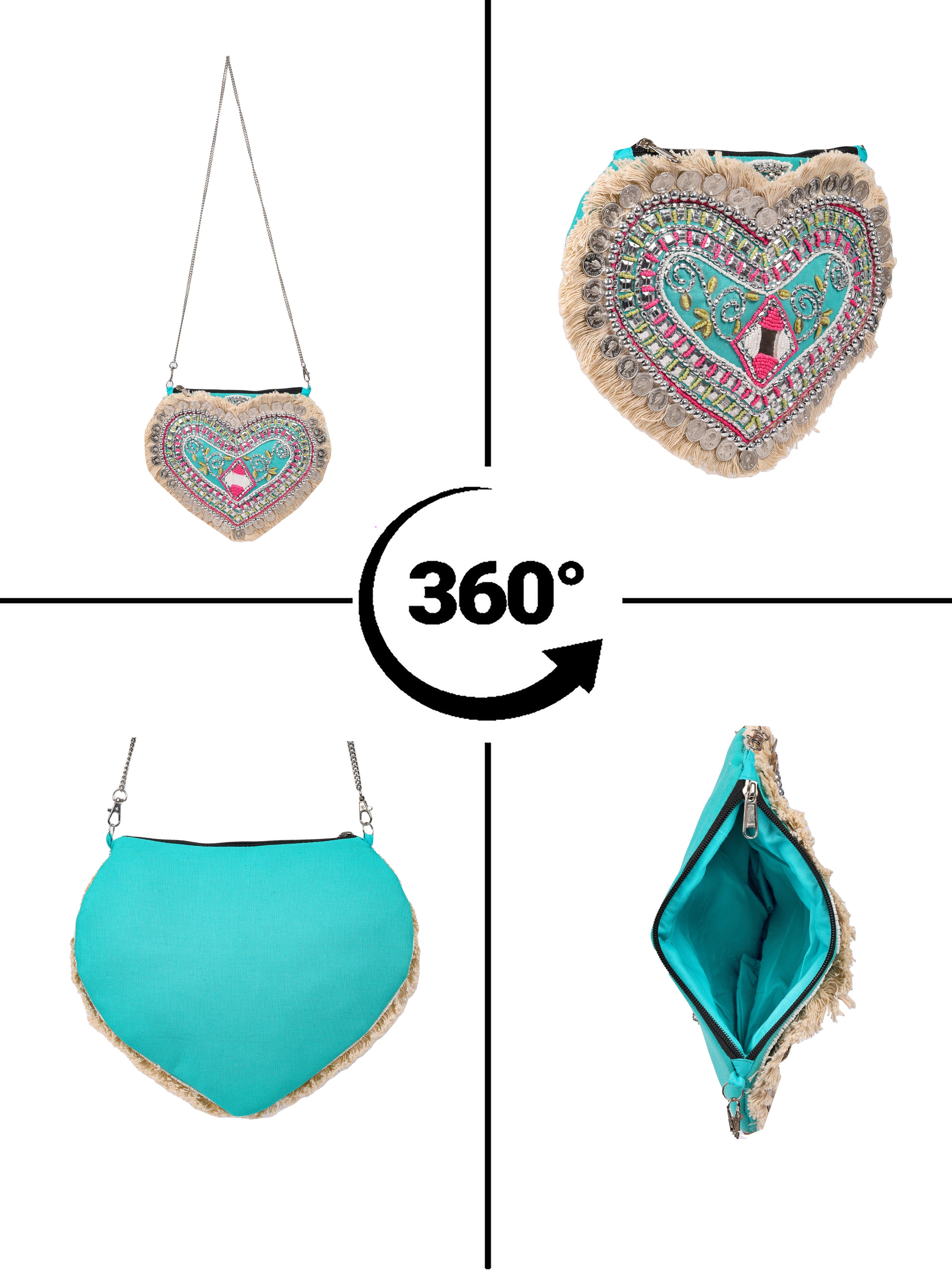 VRPS Banjara Boho Bag | Handcrafted Ethnic Bag | SWIS-2064 | Additional Angle