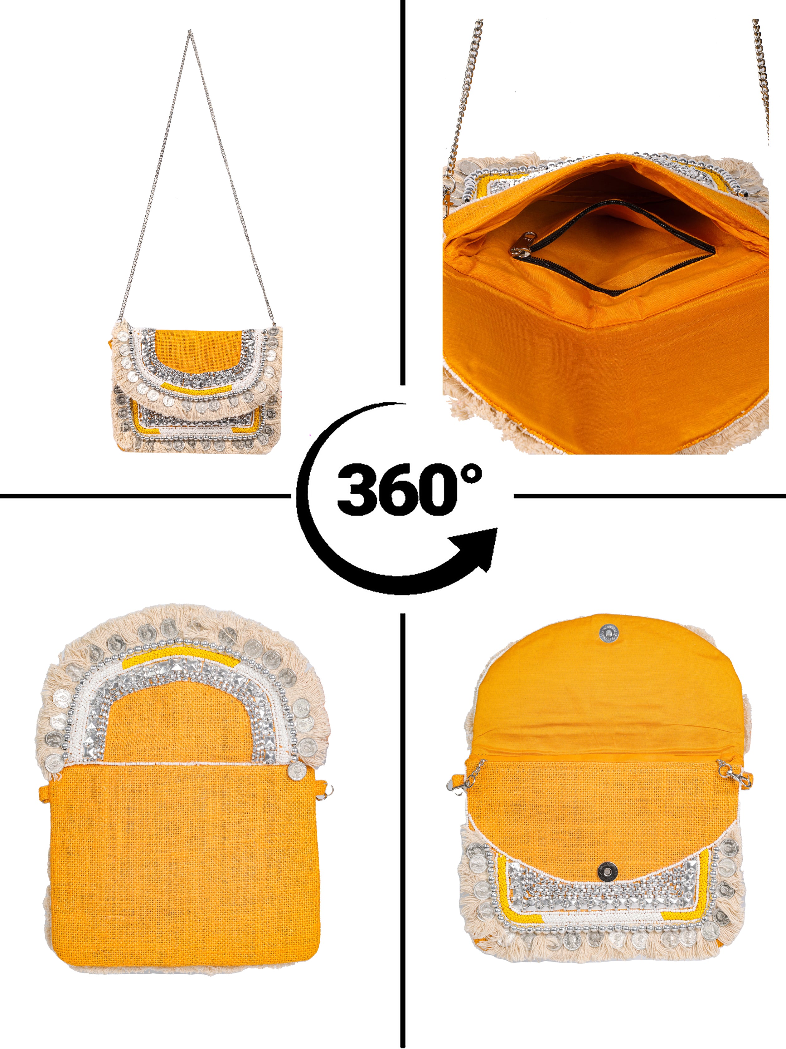 VRPS Banjara Boho Bag | Handcrafted Ethnic Bag | SWIS-1734 | Additional Angle