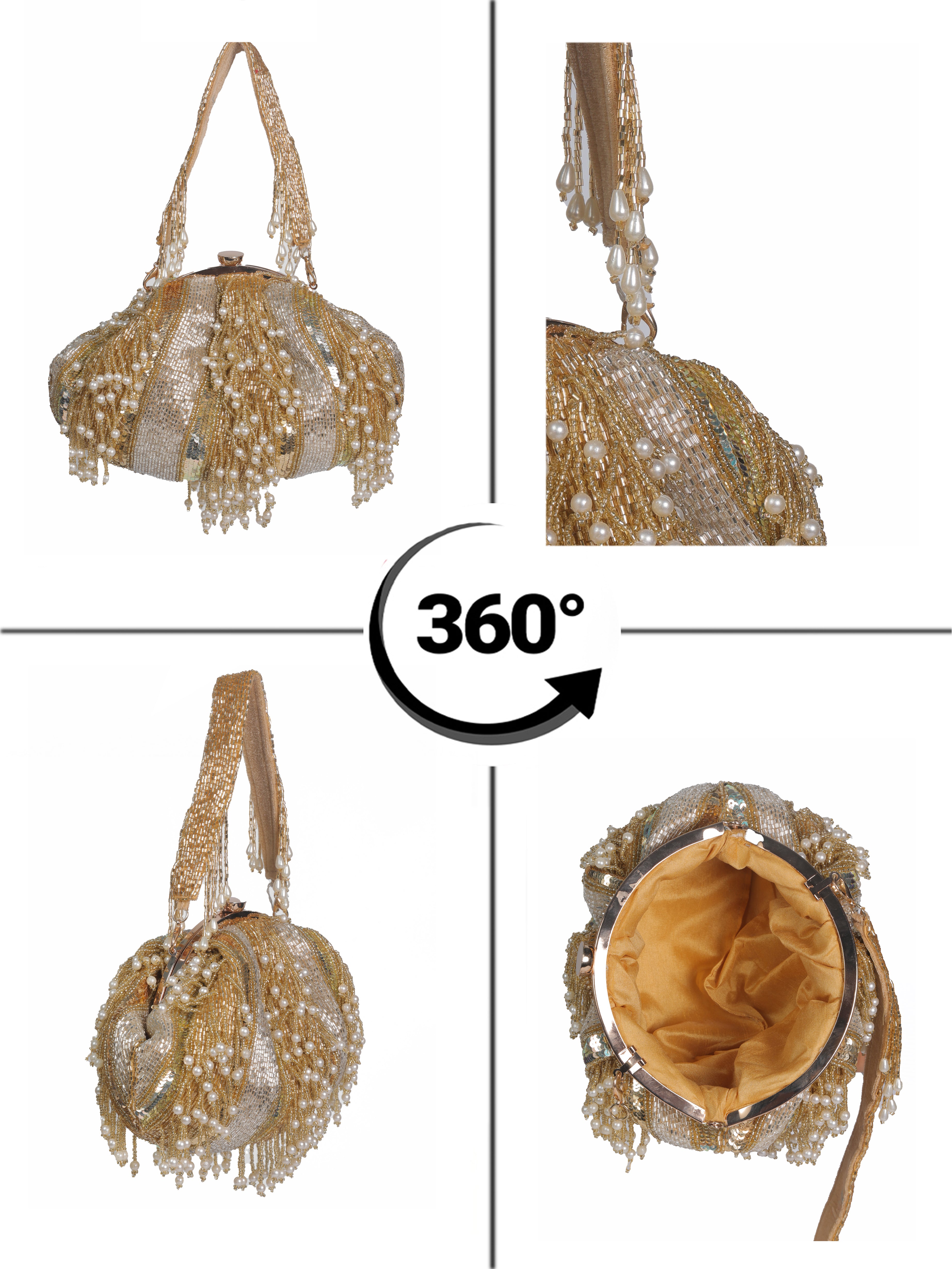 VRPS Batua Bag | Handcrafted Ethnic Bag | SWIS-1921 | Additional Angle