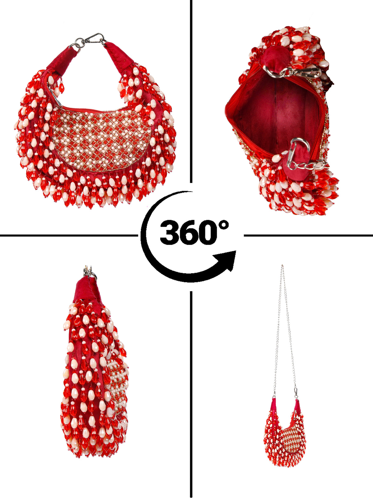 VRPS Moon Bags | Handcrafted Ethnic Bag | SWIS-1441 | Additional Angle
