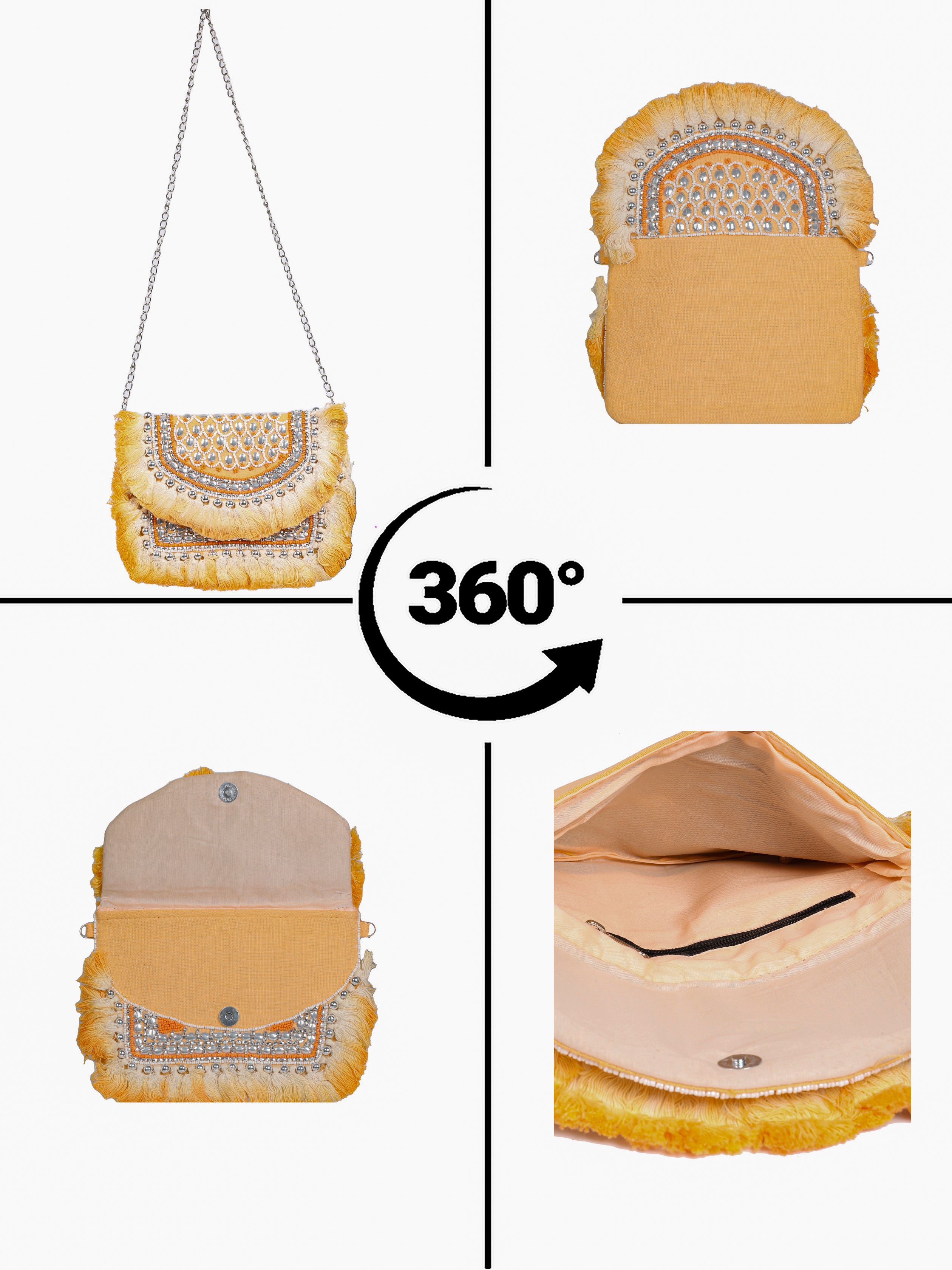 VRPS Banjara Boho Bag | Handcrafted Ethnic Bag | SWIS-1874 | Additional Angle