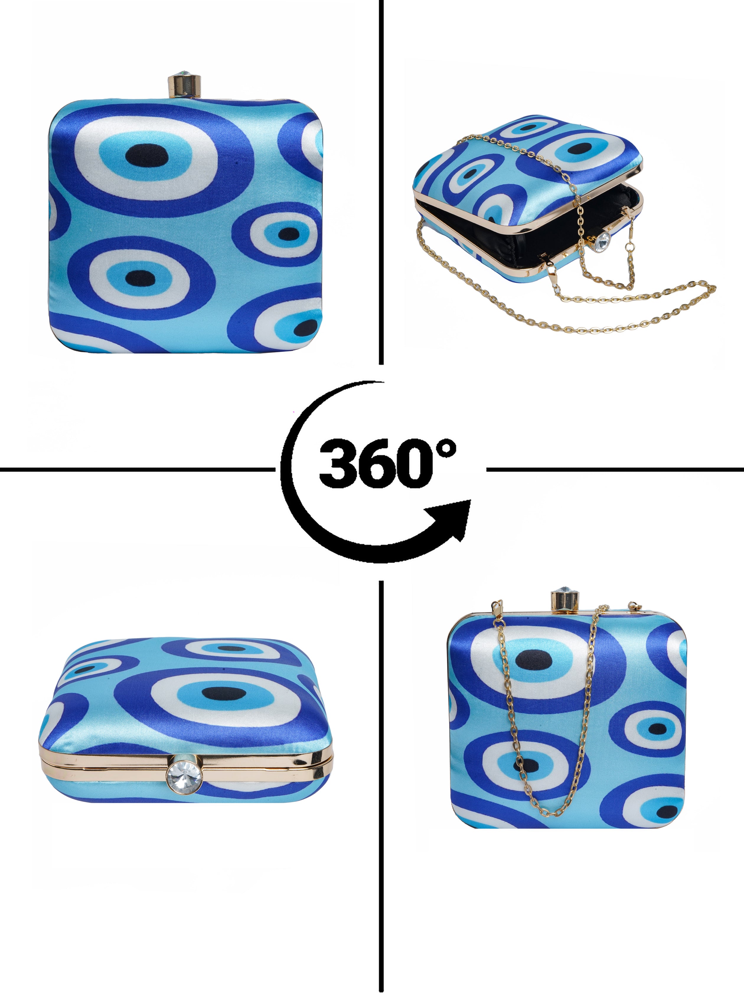 VRPS Printed Clutch | Handcrafted Ethnic Bag | SWIS-2100 | Additional Angle