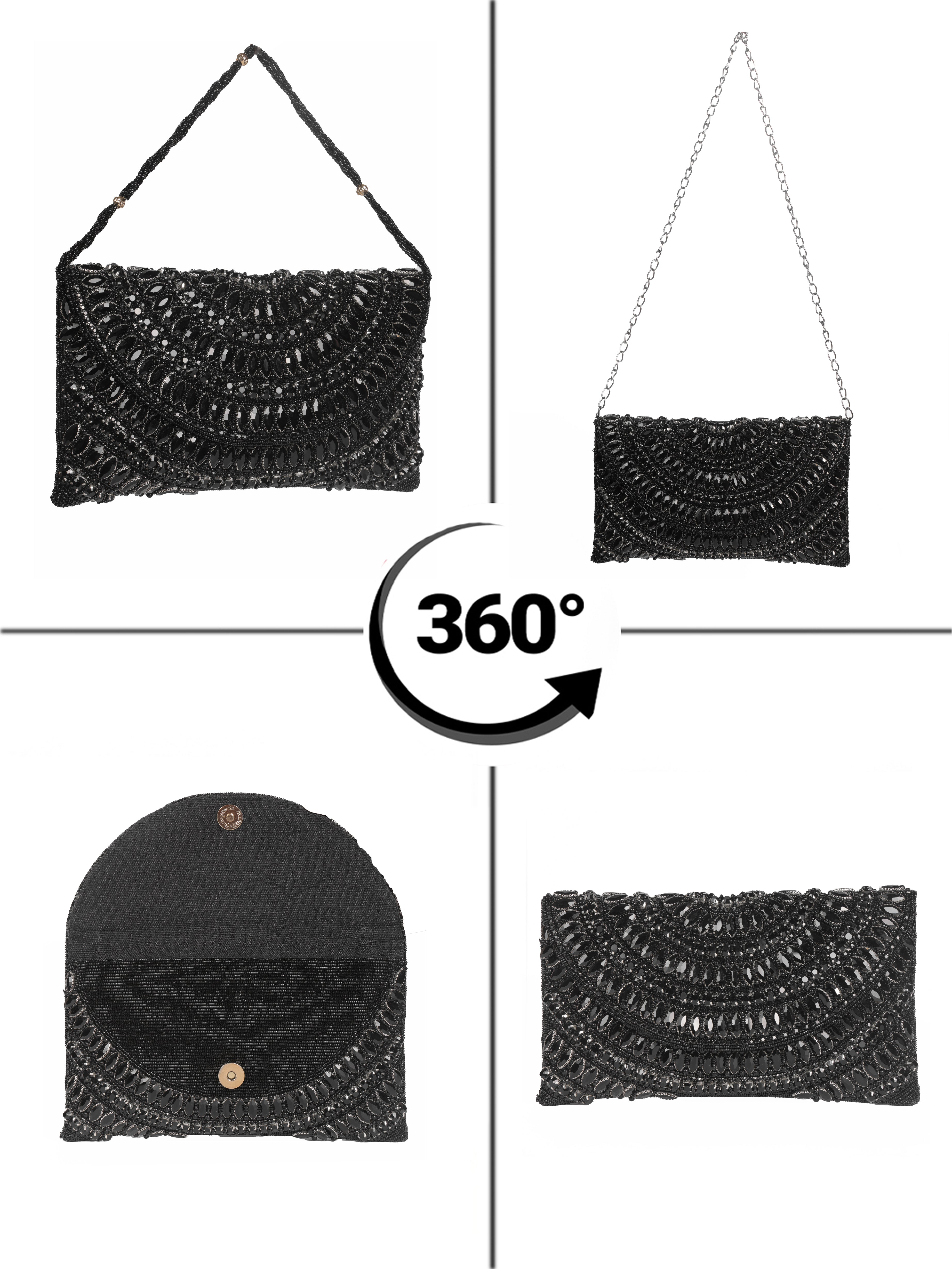 VRPS Flap Bag | Handcrafted Ethnic Bag | SWIS-1822 | Additional Angle