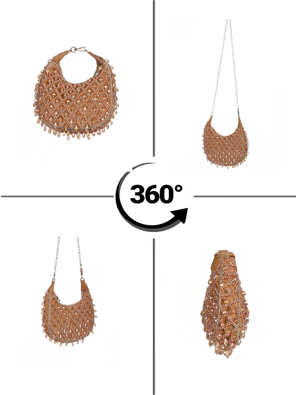 VRPS Moon Bags | Handcrafted Ethnic Bag | SWIS-1533 | Additional Angle