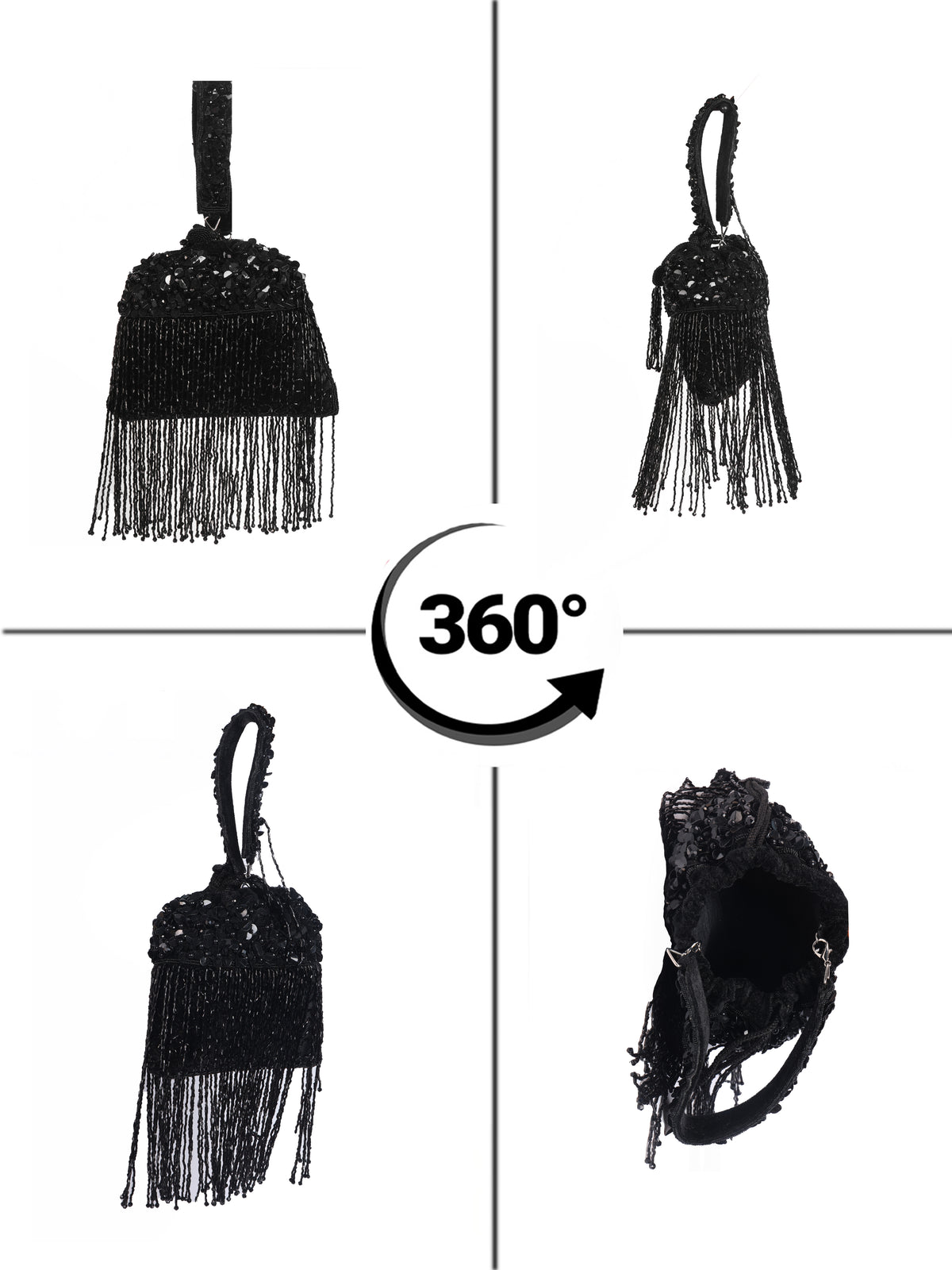 VRPS Potli Bag | Handcrafted Ethnic Bag | SWIS-1394 | Additional Angle