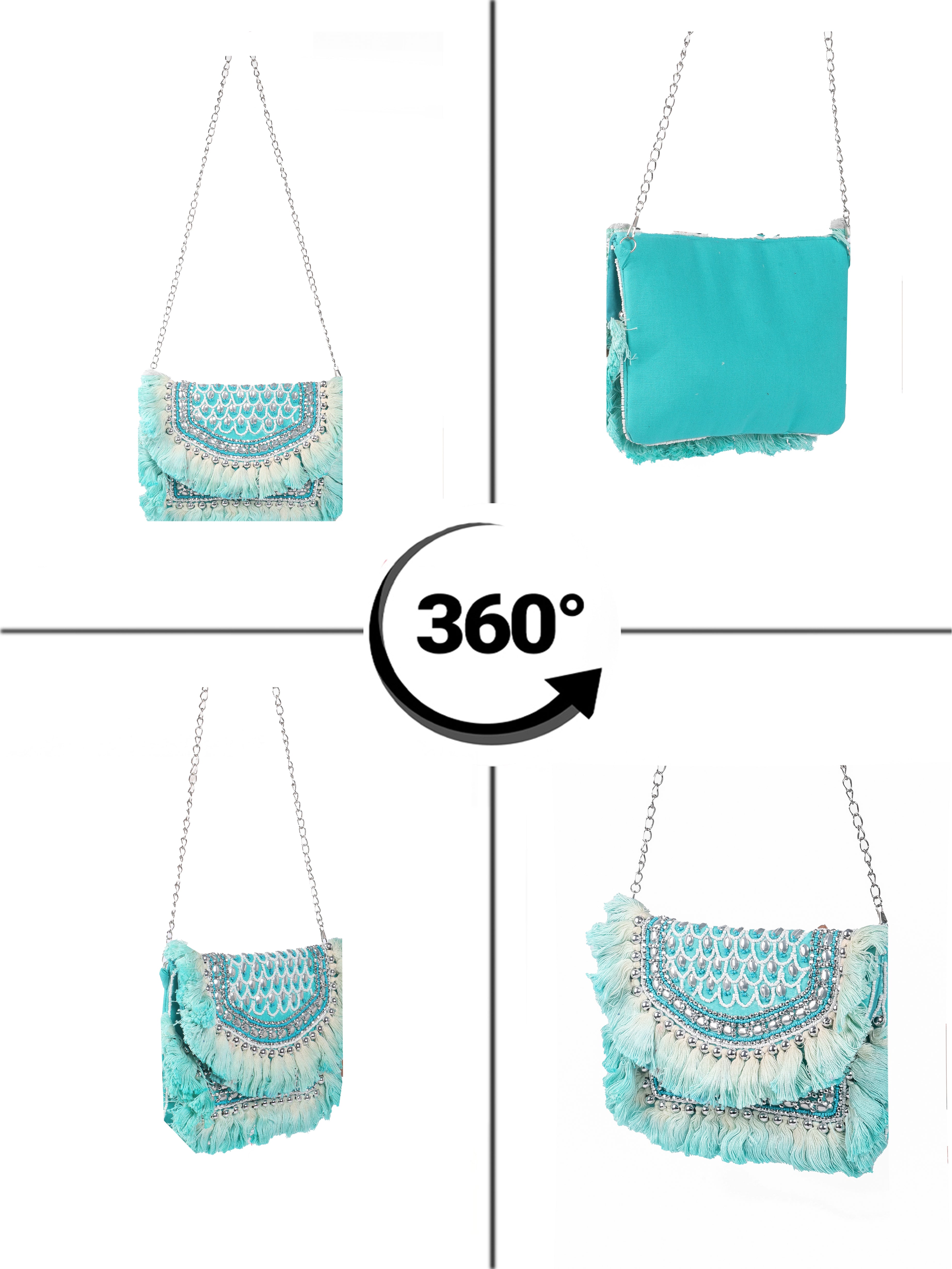 VRPS Banjara Boho Bag | Handcrafted Ethnic Bag | SWIS-2091 | Additional Angle