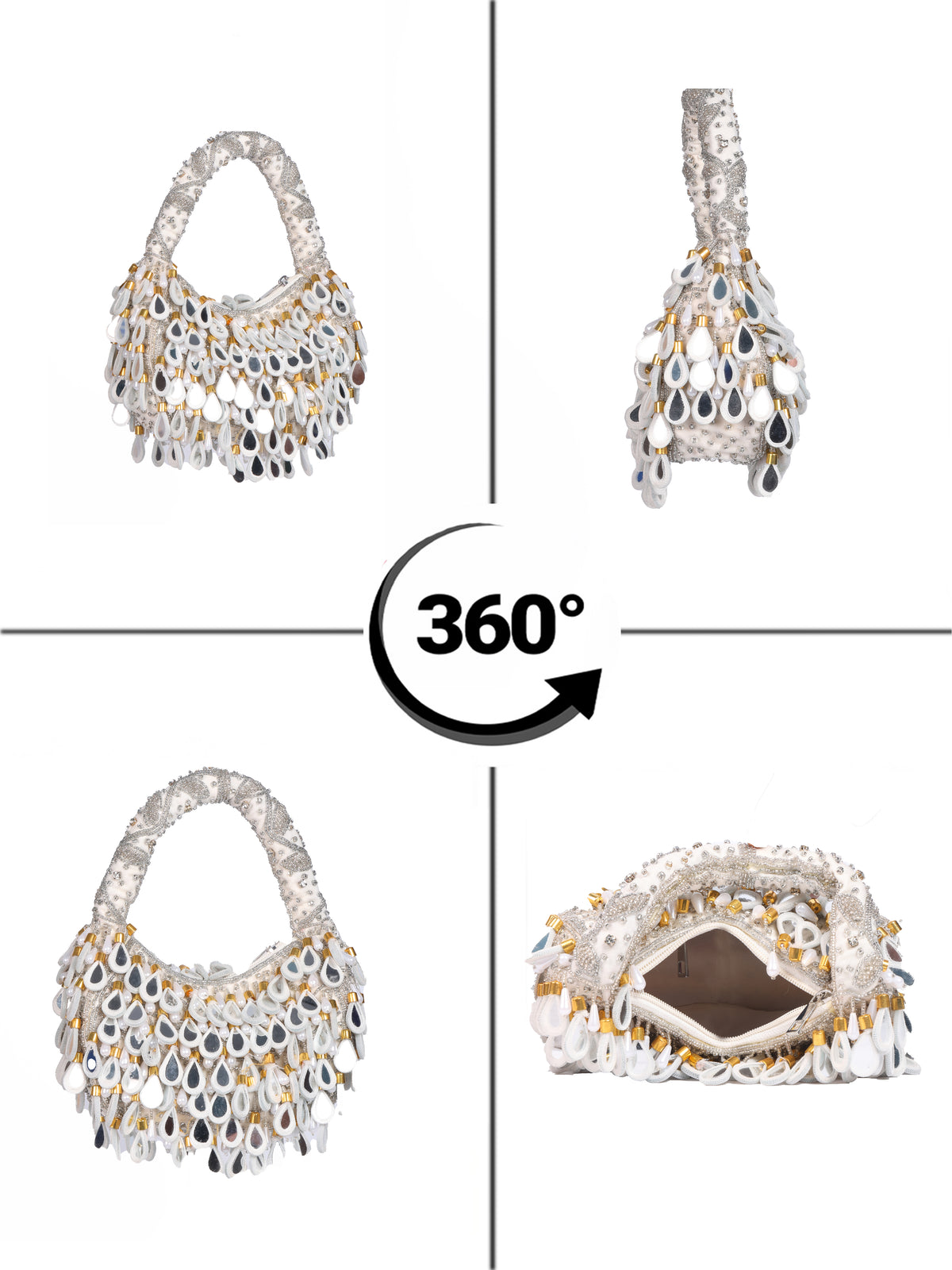 VRPS Moon Bags | Handcrafted Ethnic Bag | SWIS-1517 | Additional Angle
