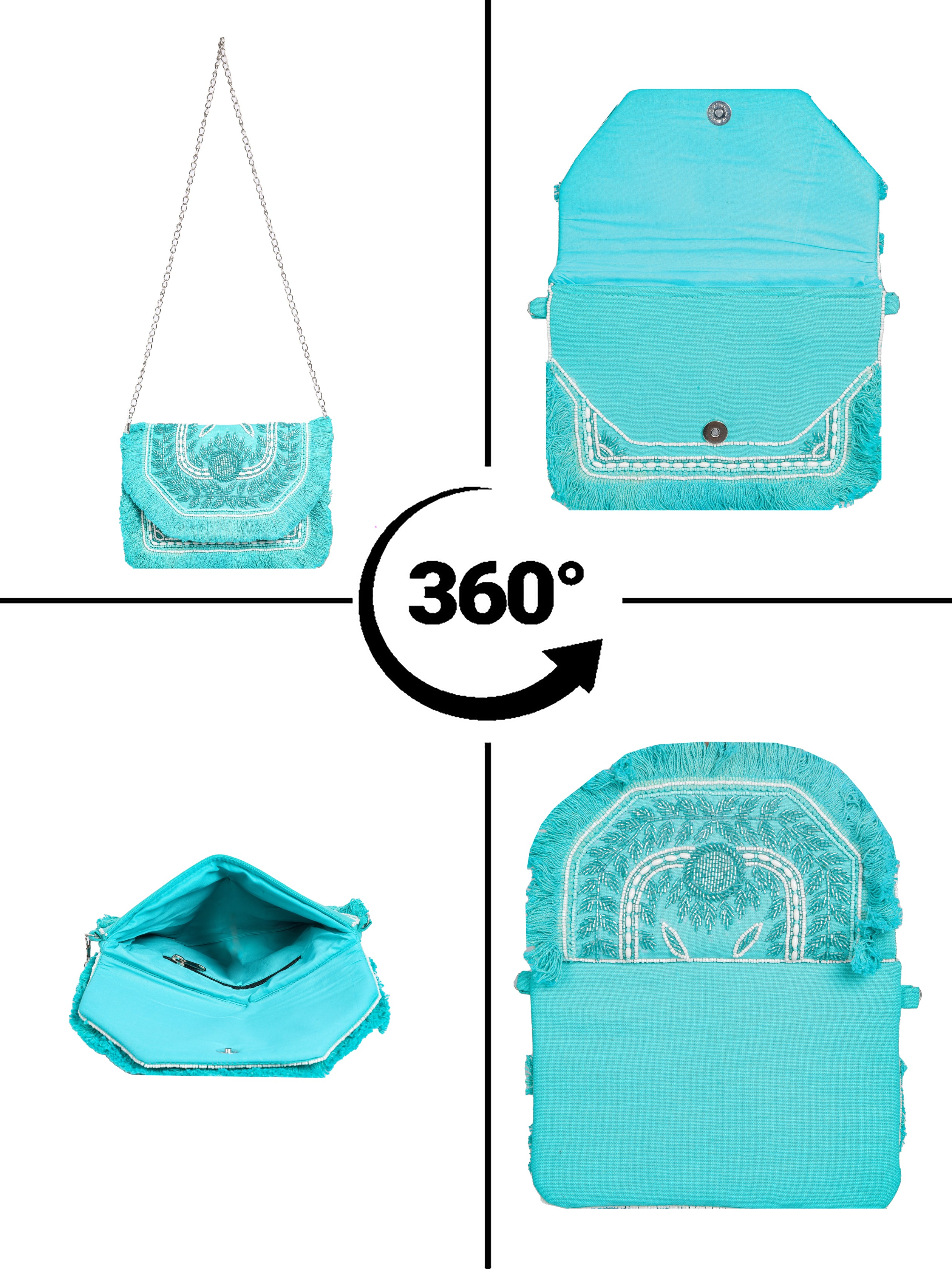 VRPS Banjara Boho Bag | Handcrafted Ethnic Bag | SWIS-1851 | Additional Angle