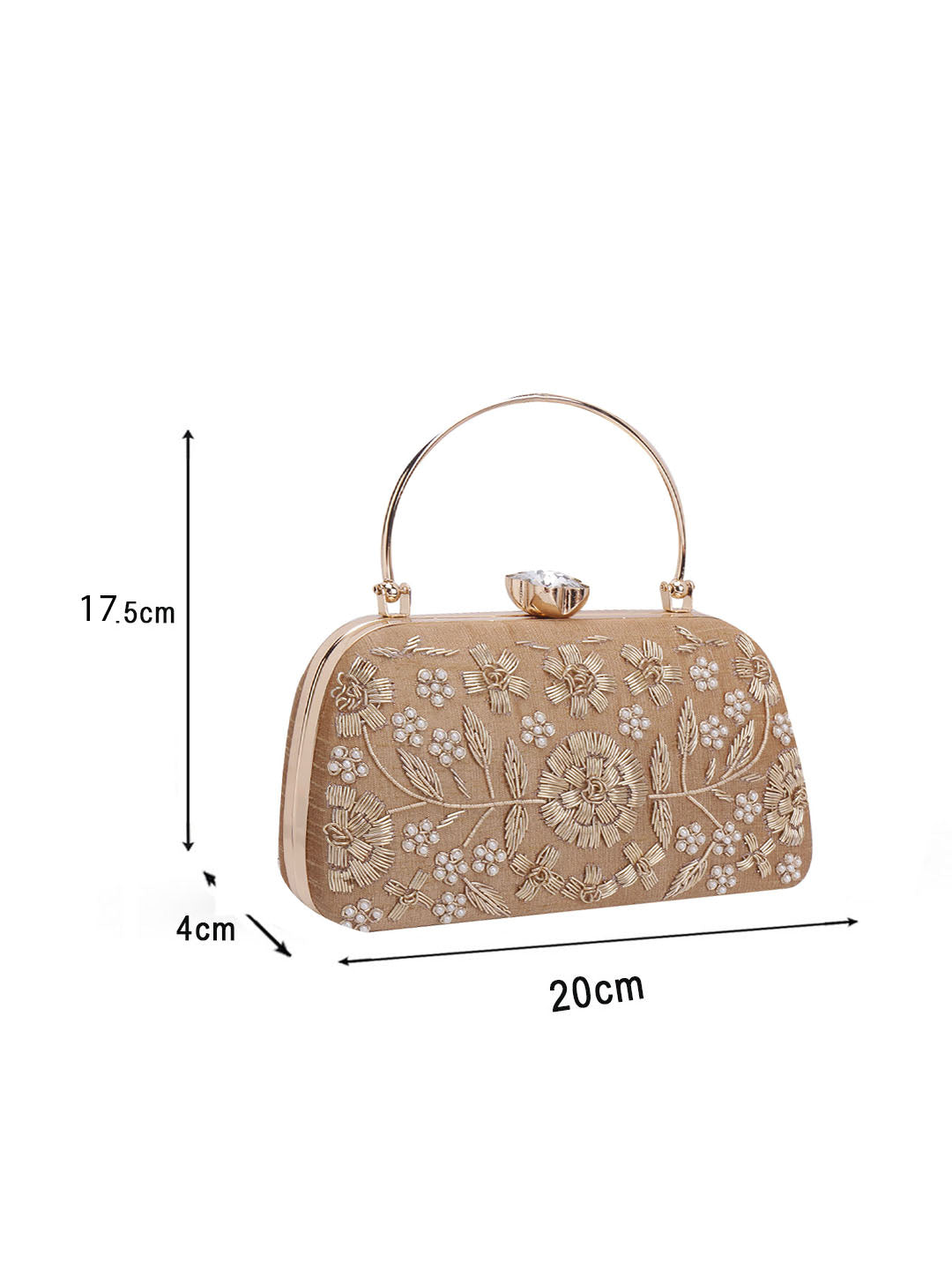 VRPS Embroidered Clutch | Handcrafted Ethnic Bag | SWIS-570