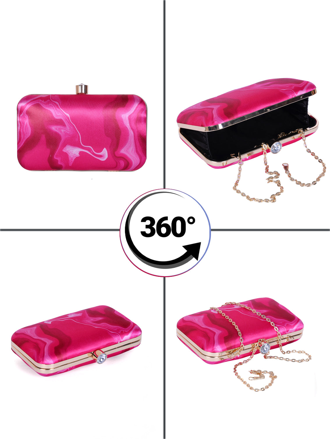 VRPS Printed Clutch | Handcrafted Ethnic Bag | SWIS-1320 | Additional Angle