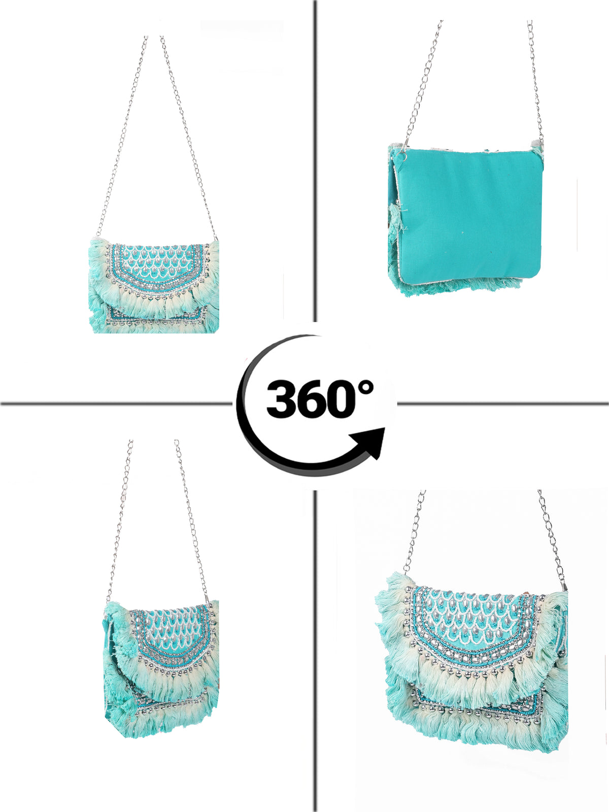VRPS Banjara Boho Bag | Handcrafted Ethnic Bag | SWIS-2091 | Additional Angle