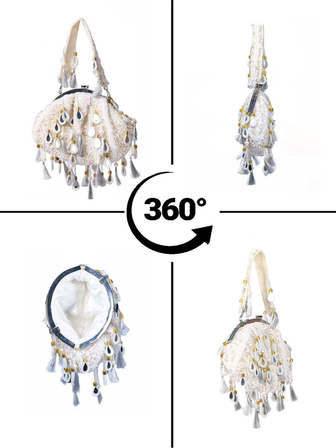 VRPS Batua Bag | Handcrafted Ethnic Bag | SWIS-1690 | Additional Angle