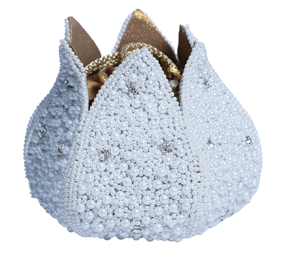 VRPS Lotus Potli | Handcrafted Ethnic Bag | SWIS-83 | Additional Angle