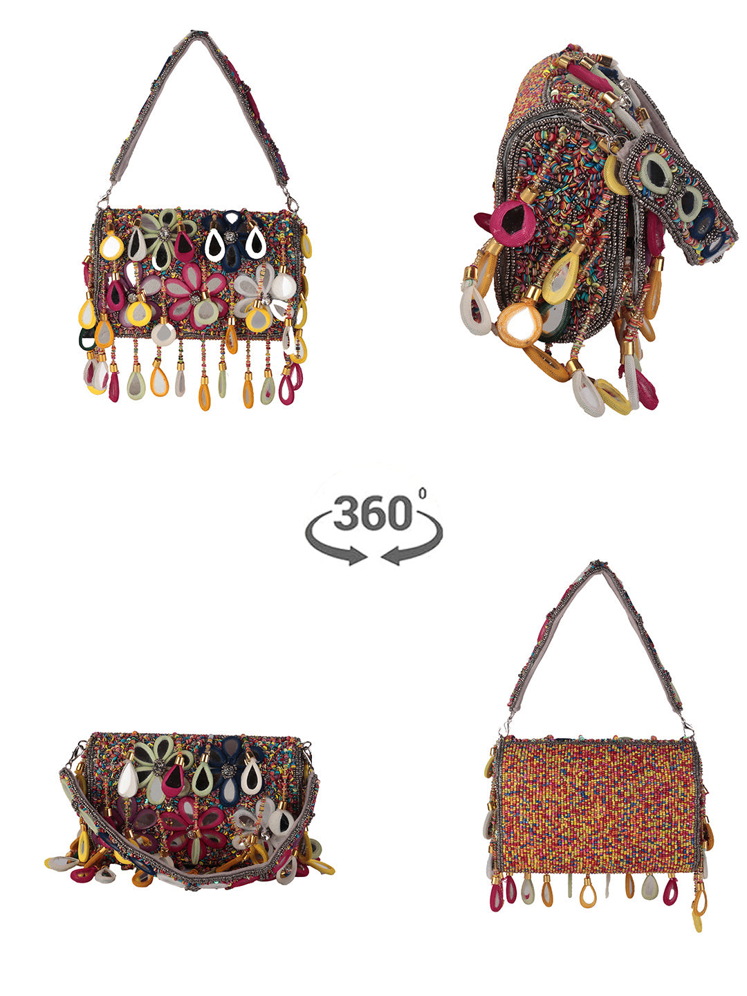 VRPS Flap Bag | Handcrafted Ethnic Bag | SWIS-1544