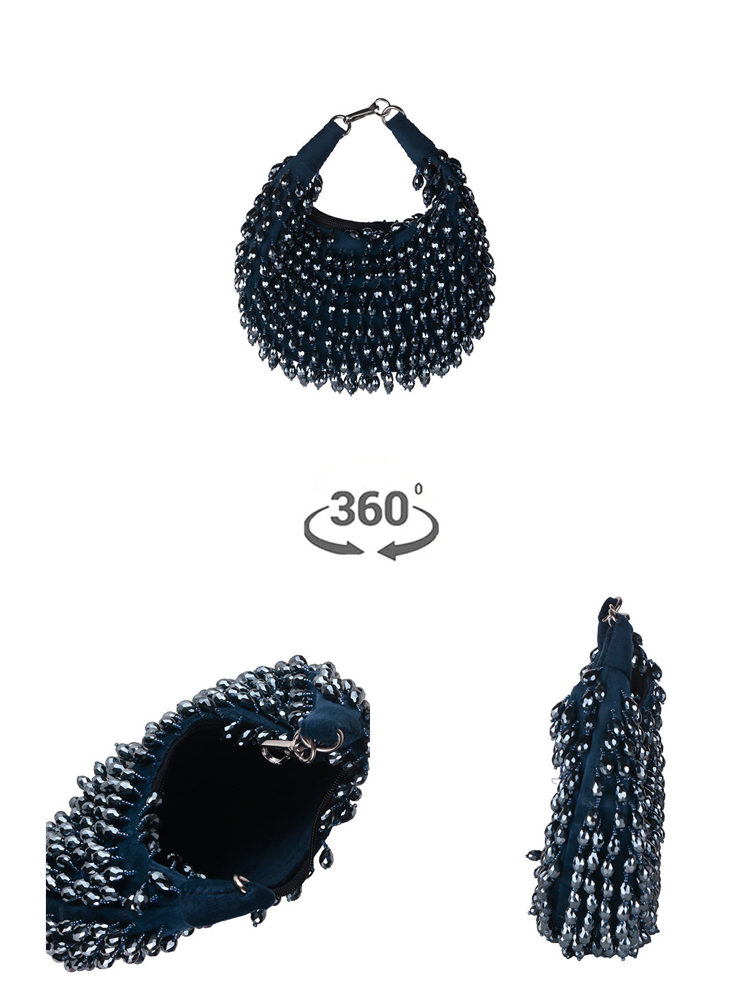 VRPS Moon Clutch | Handcrafted Ethnic Bag | SWIS-1451