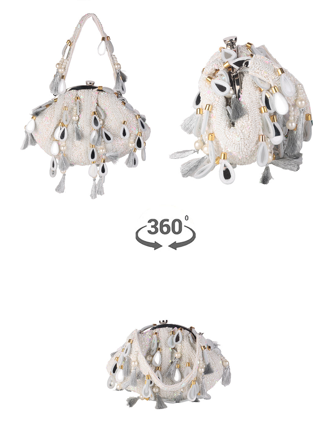 VRPS Batua Bag | Handcrafted Ethnic Bag | SWIS-1690 | Additional Angle