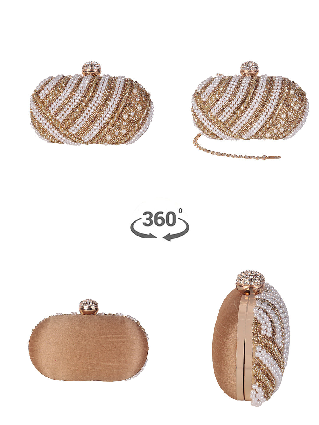 VRPS Embroidered Clutch | Handcrafted Ethnic Bag | SWIS-1678