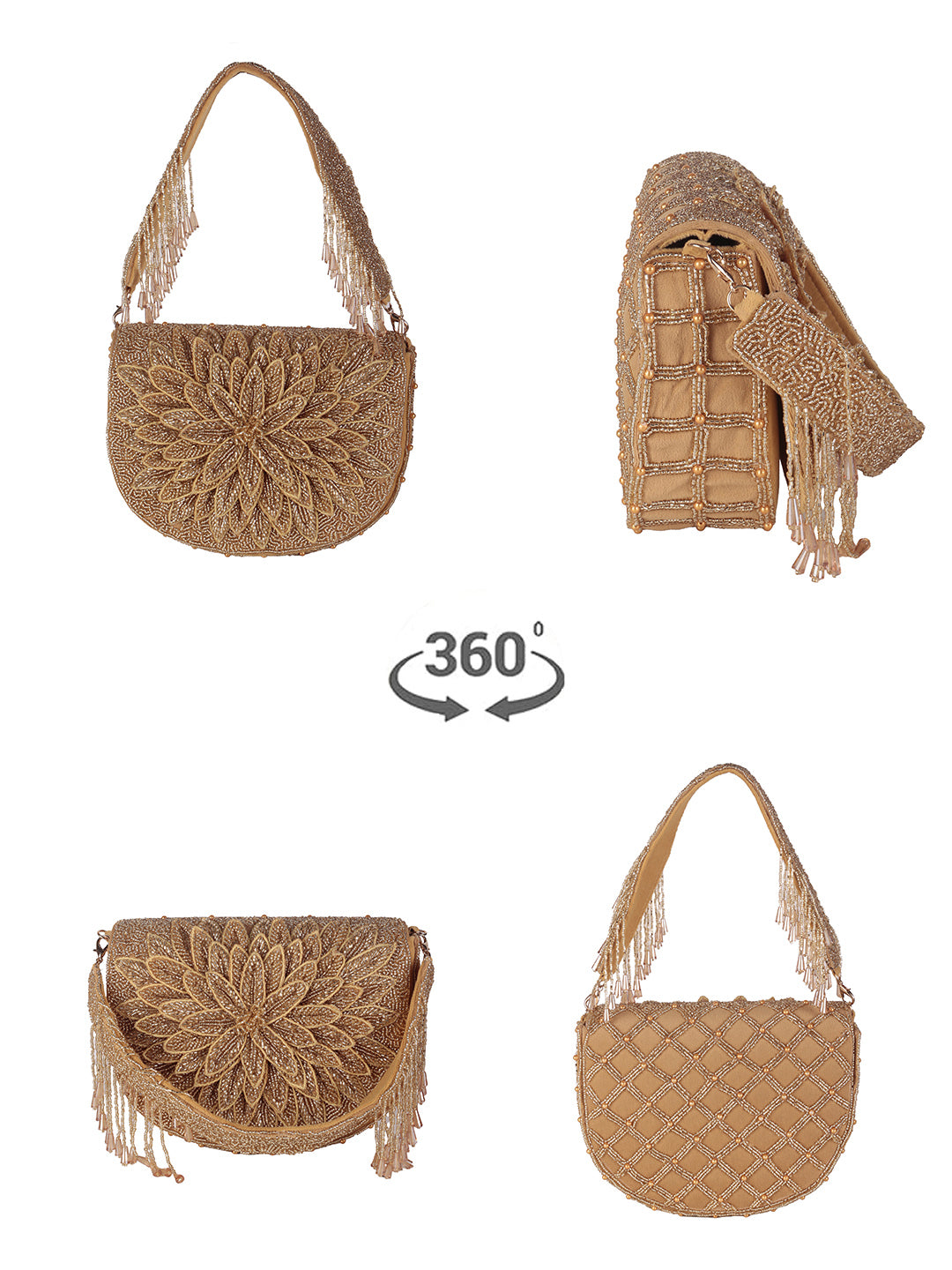 VRPS Flap Bag | Handcrafted Ethnic Bag | SWIS-1676