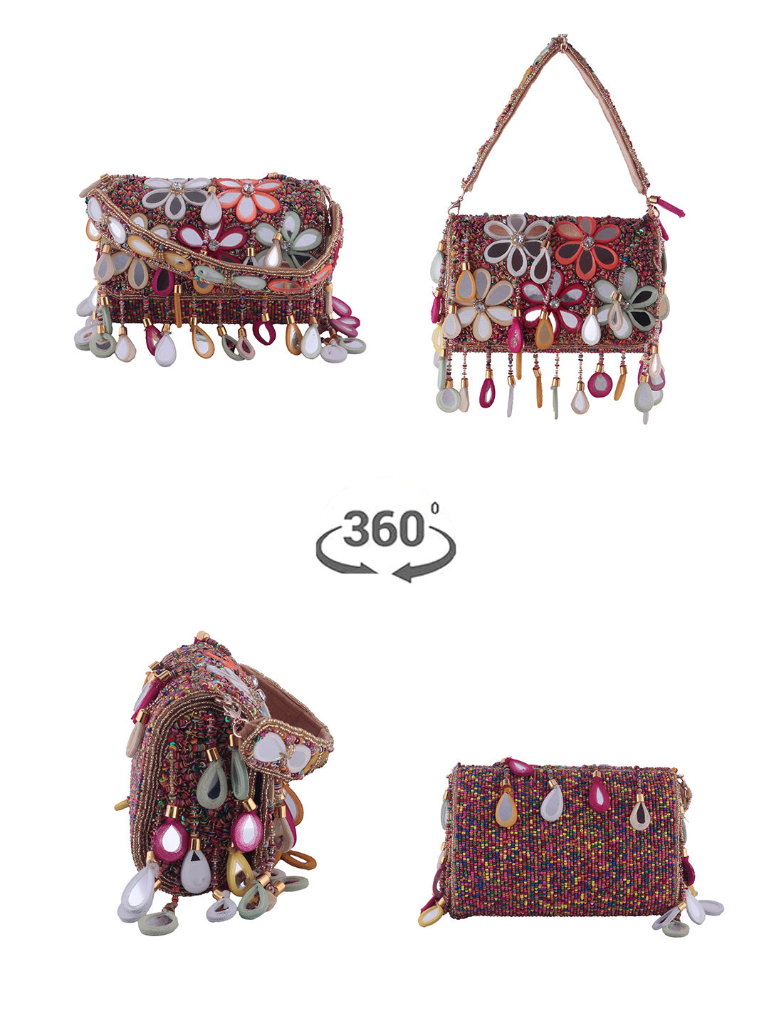 VRPS Flap Bag | Handcrafted Ethnic Bag | SWIS-1691