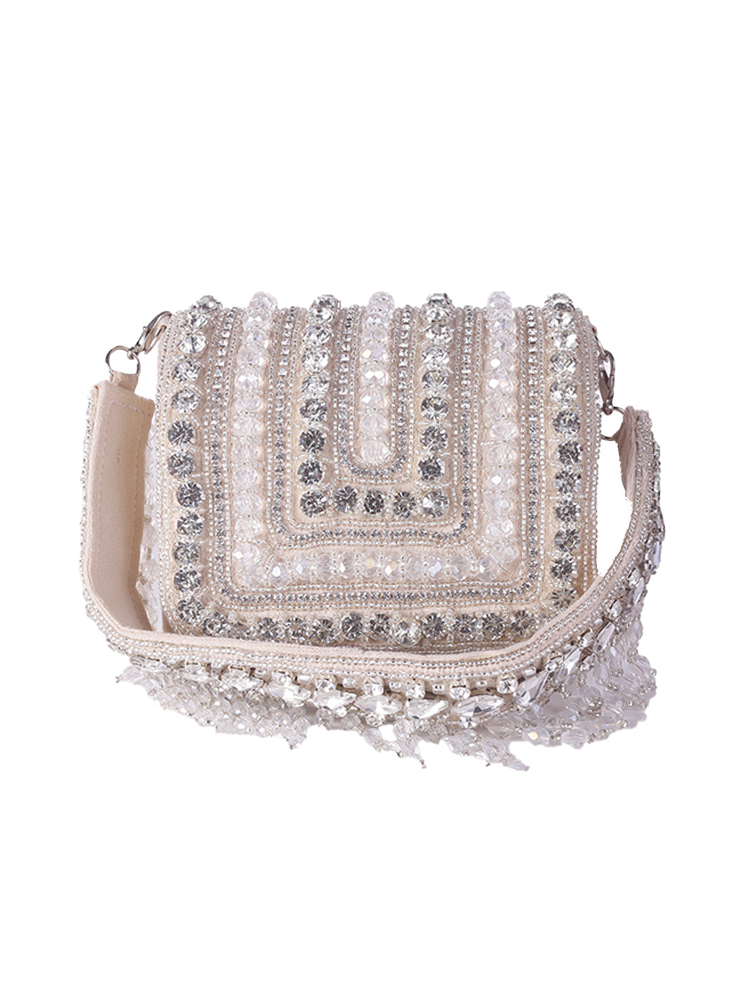 VRPS Flap Bag | Handcrafted Ethnic Bag | SWIS-1237 | Additional Angle