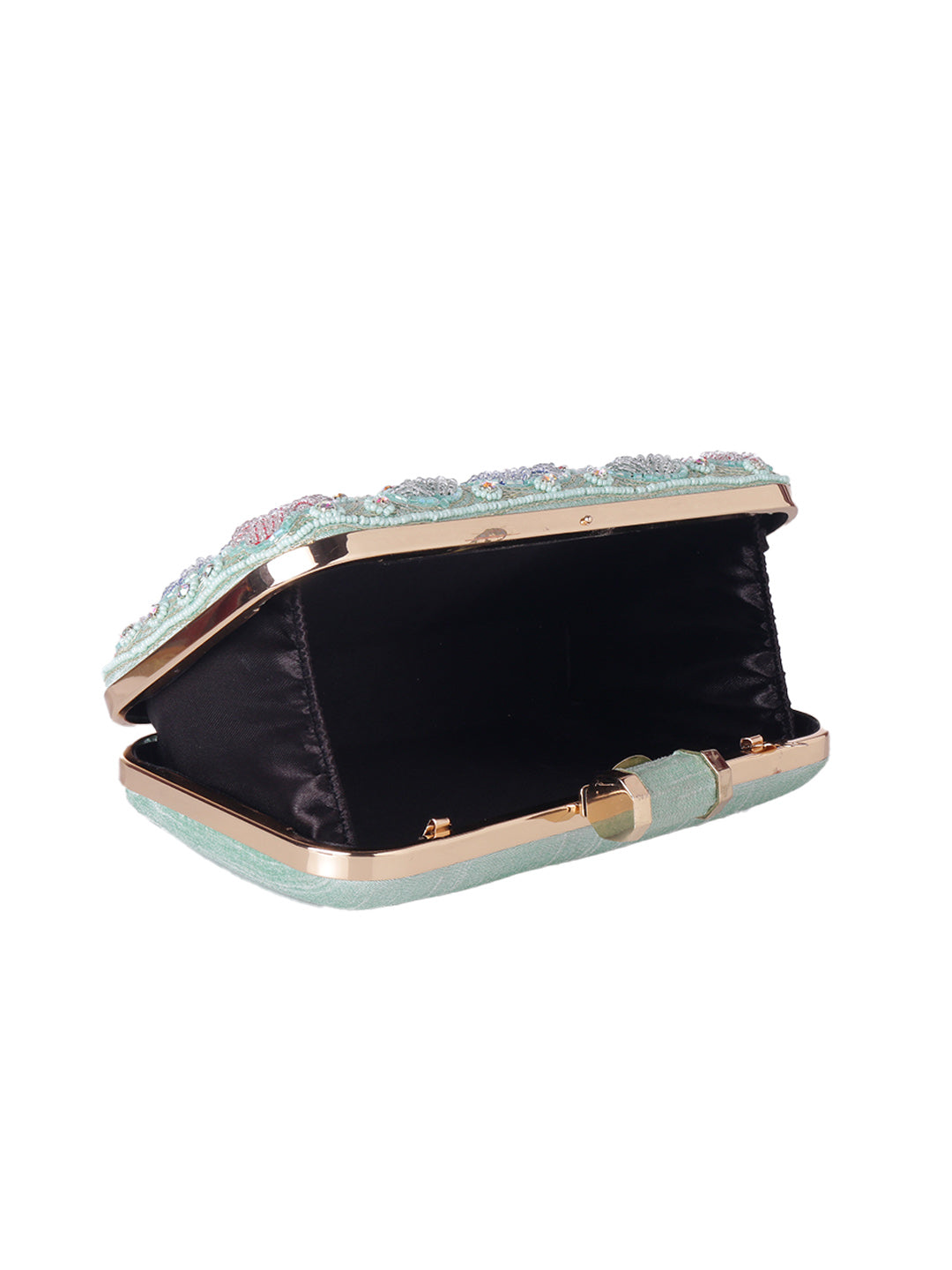 VRPS Embroidered Clutch | Handcrafted Ethnic Bag | SWIS-1276 | Additional Angle