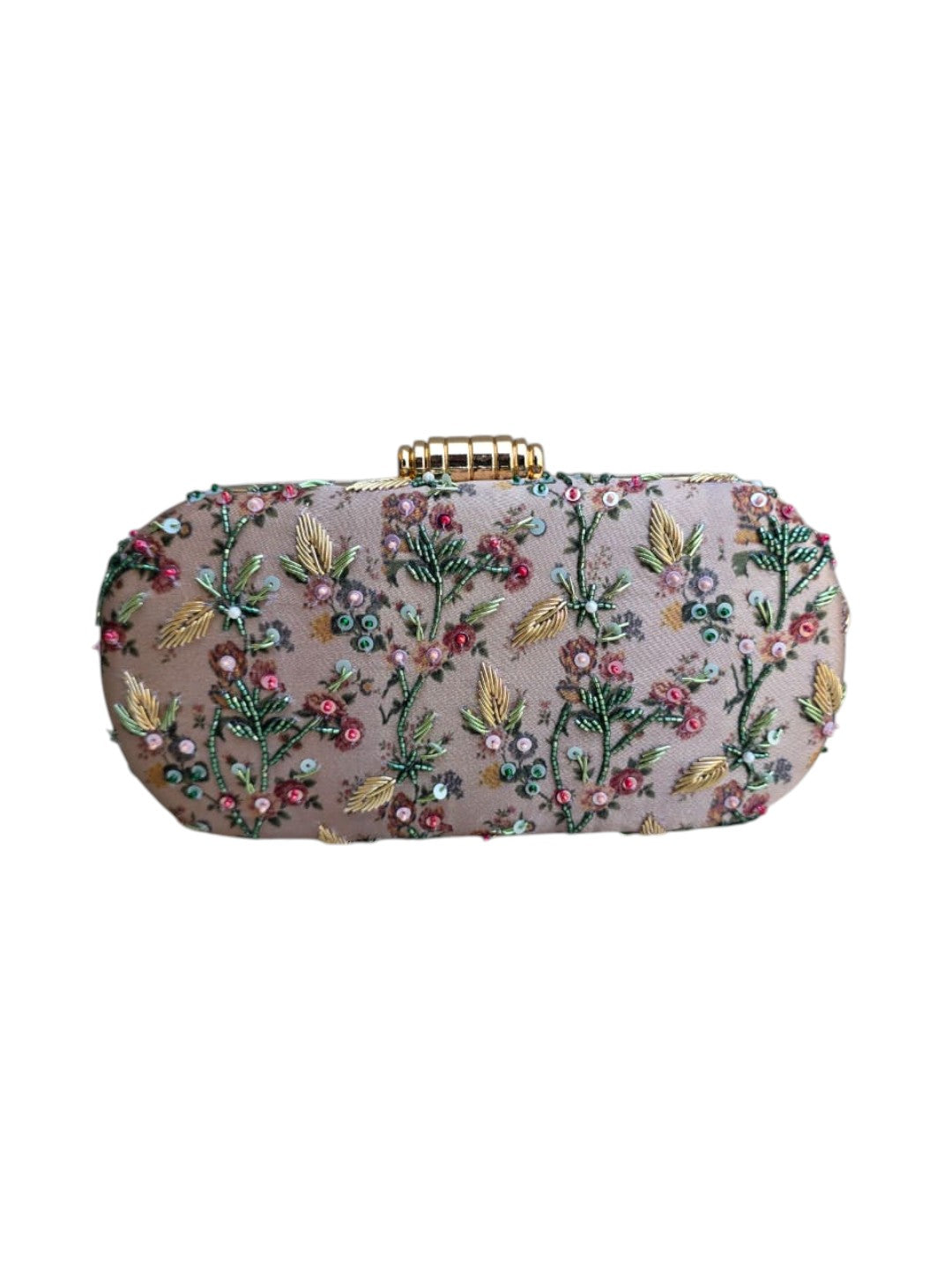 VRPS Printed Embroidered Clutch | Handcrafted Ethnic Bag | SWIS-4472 | Additional Angle