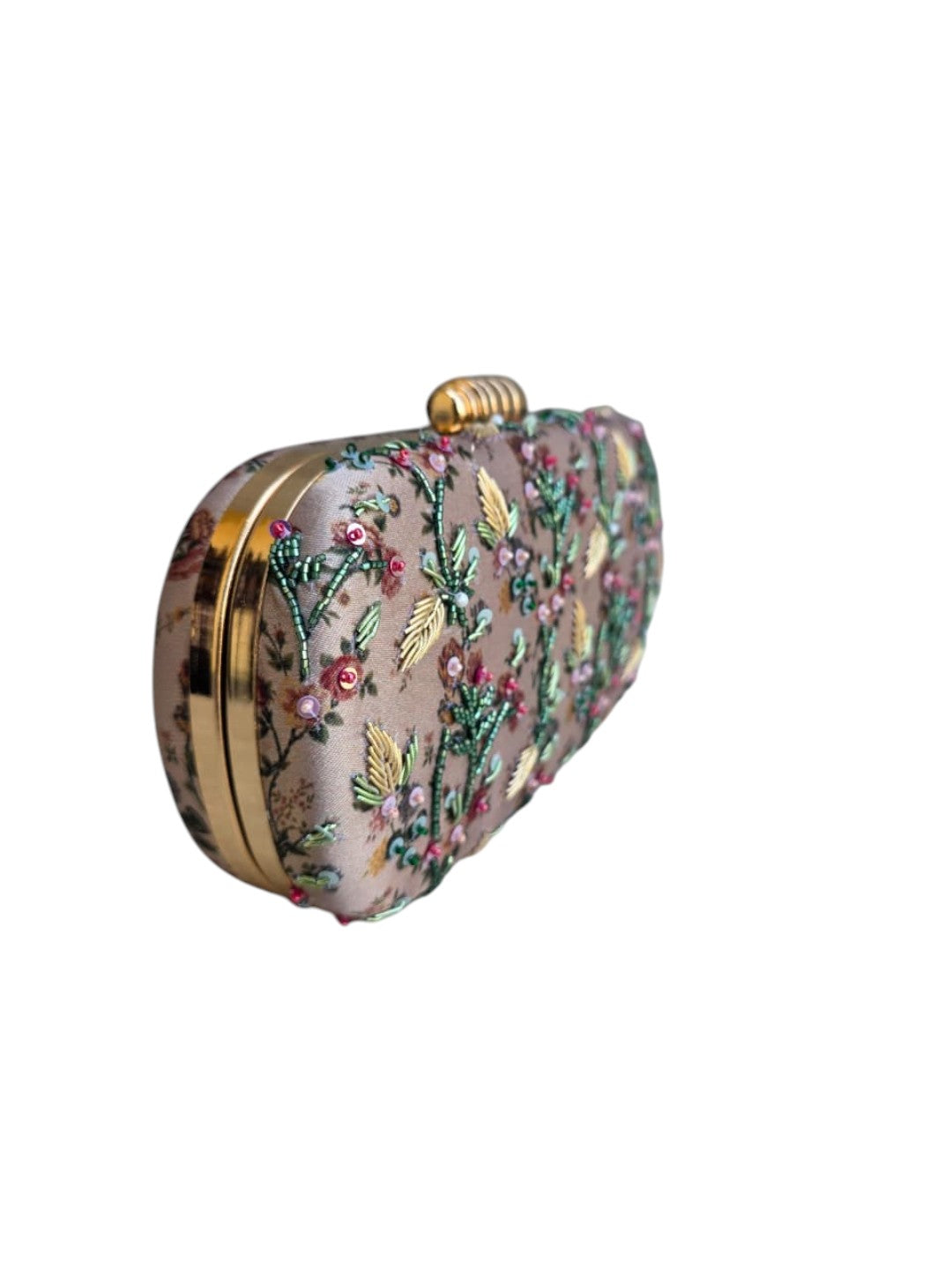 VRPS Printed Embroidered Clutch | Handcrafted Ethnic Bag | SWIS-4472 | Additional Angle