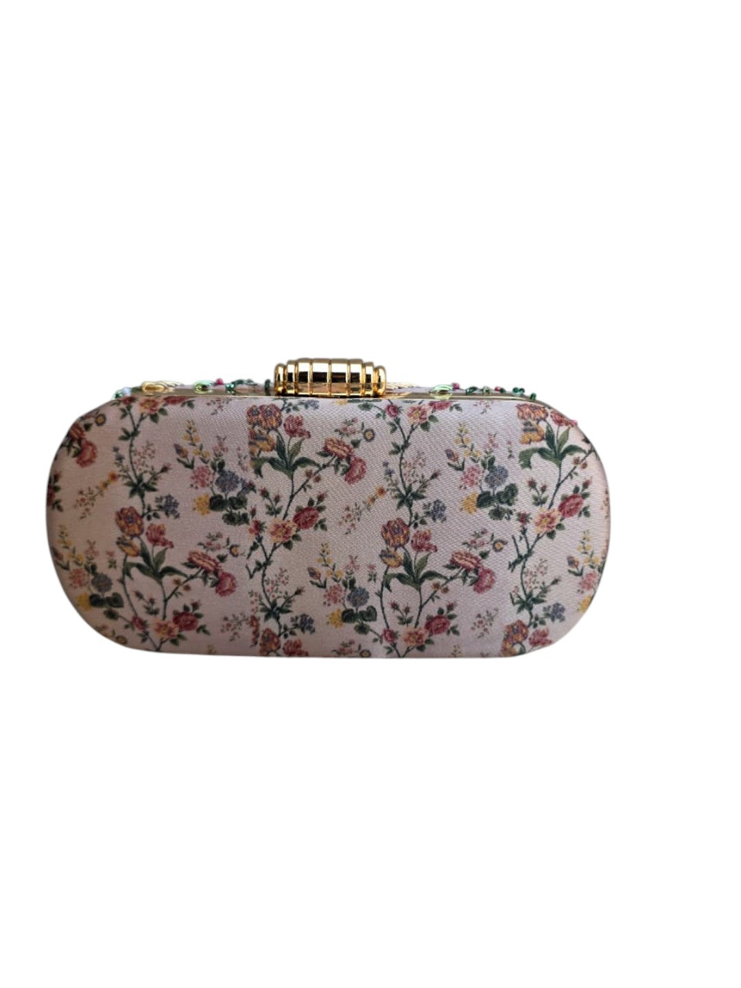VRPS Printed Embroidered Clutch | Handcrafted Ethnic Bag | SWIS-4472 | Additional Angle