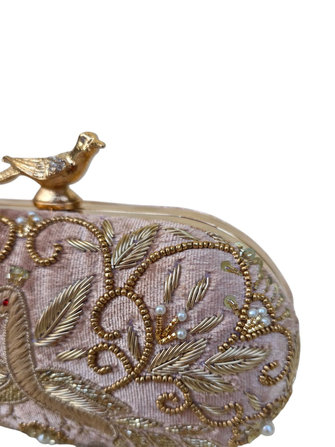 VRPS Embroidered Clutch | Handcrafted Ethnic Bag | SWIS-4487 | Additional Angle