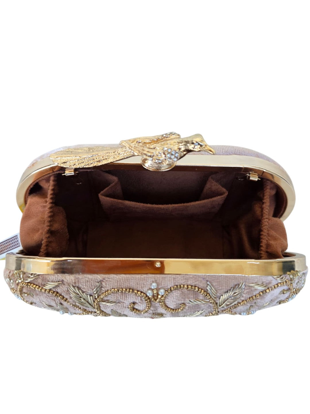 VRPS Embroidered Clutch | Handcrafted Ethnic Bag | SWIS-4487 | Additional Angle