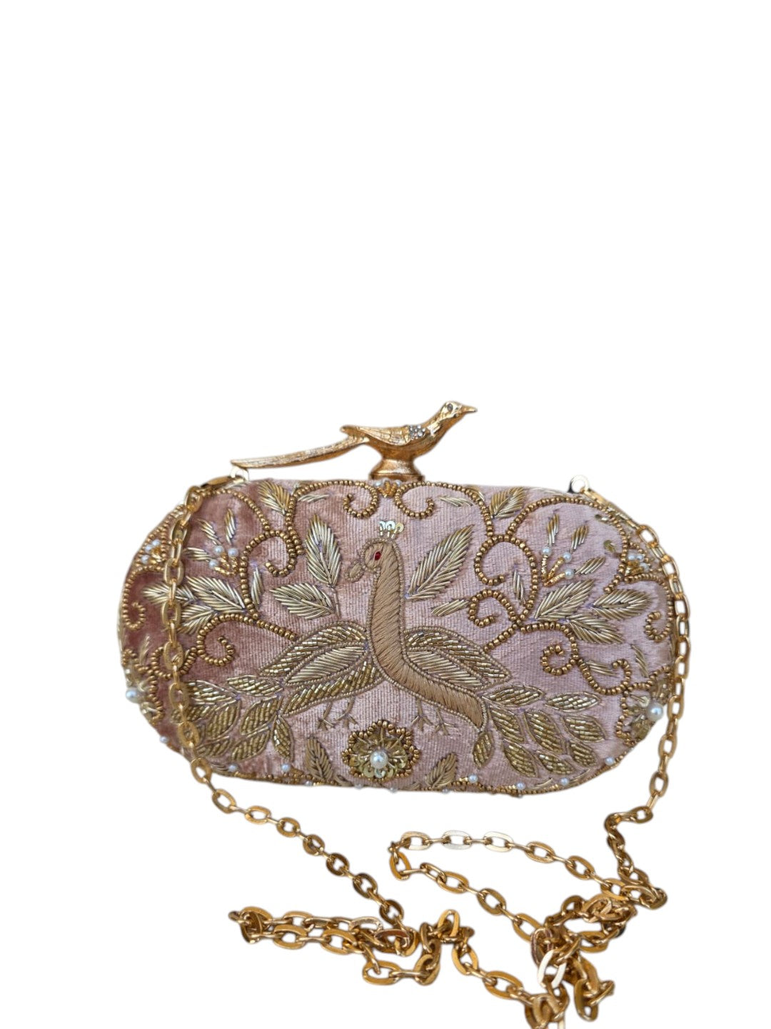 VRPS Embroidered Clutch | Handcrafted Ethnic Bag | SWIS-4487 | Additional Angle