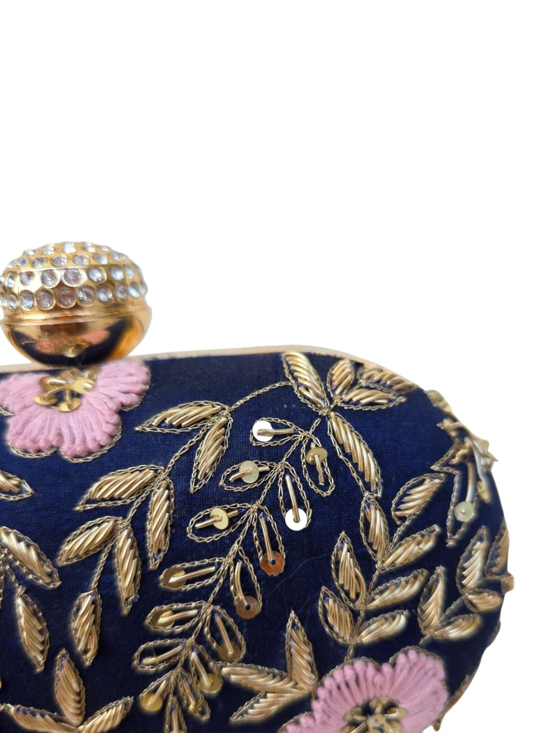 VRPS Embroidered Clutch | Handcrafted Ethnic Bag | SWIS-4488 | Additional Angle
