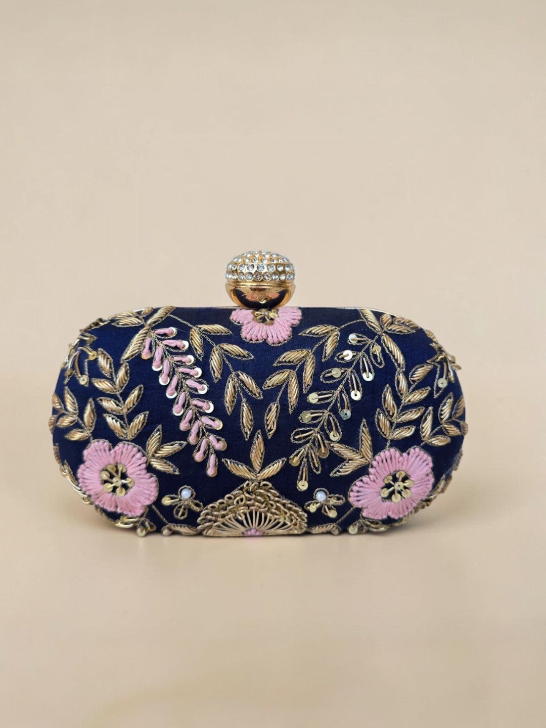 VRPS Embroidered Clutch | Handcrafted Ethnic Bag | SWIS-2026 | Additional Angle