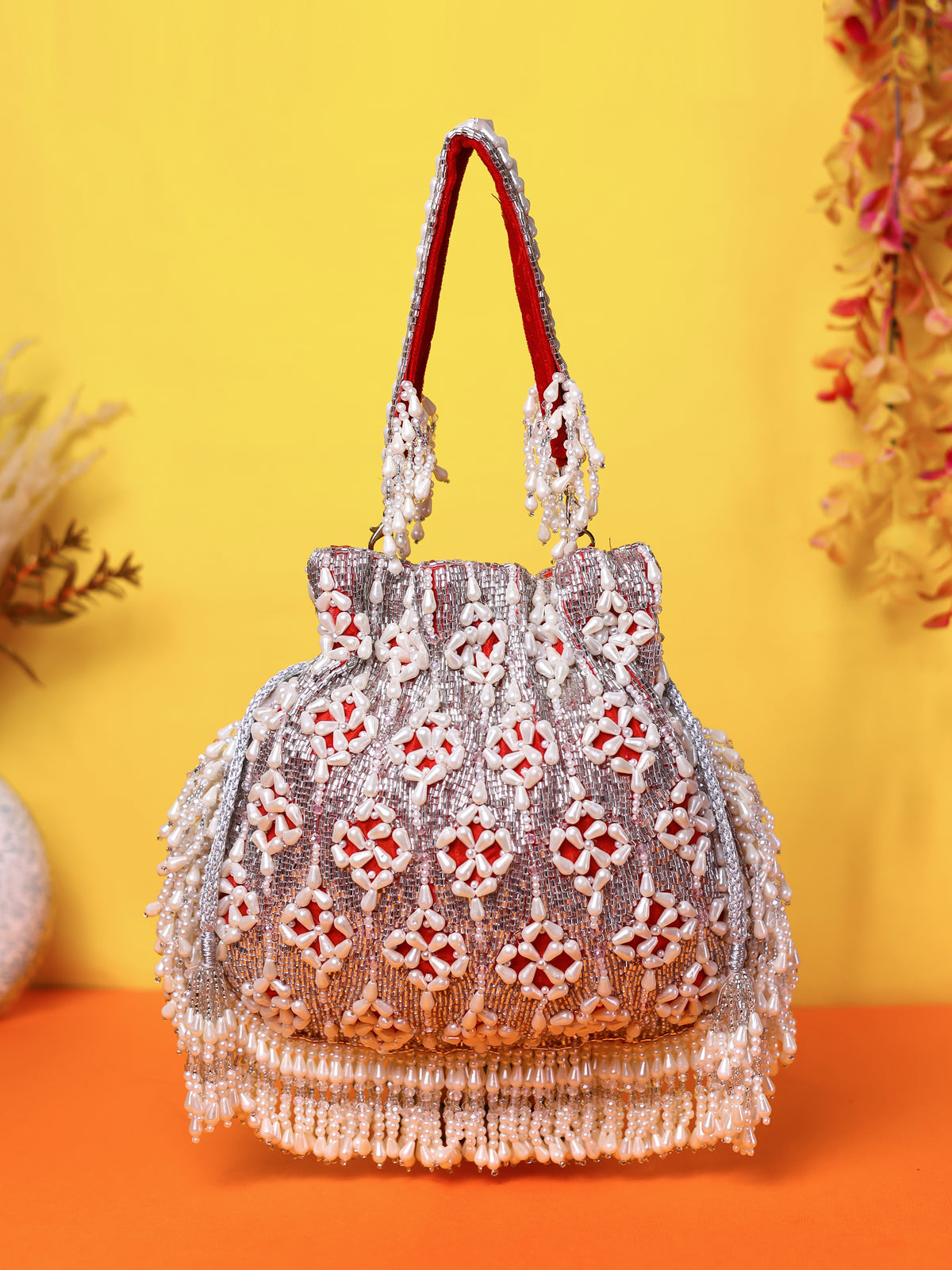 VRPS Potli Bag | Handcrafted Ethnic Bag | SWIS-1361 | Additional Angle