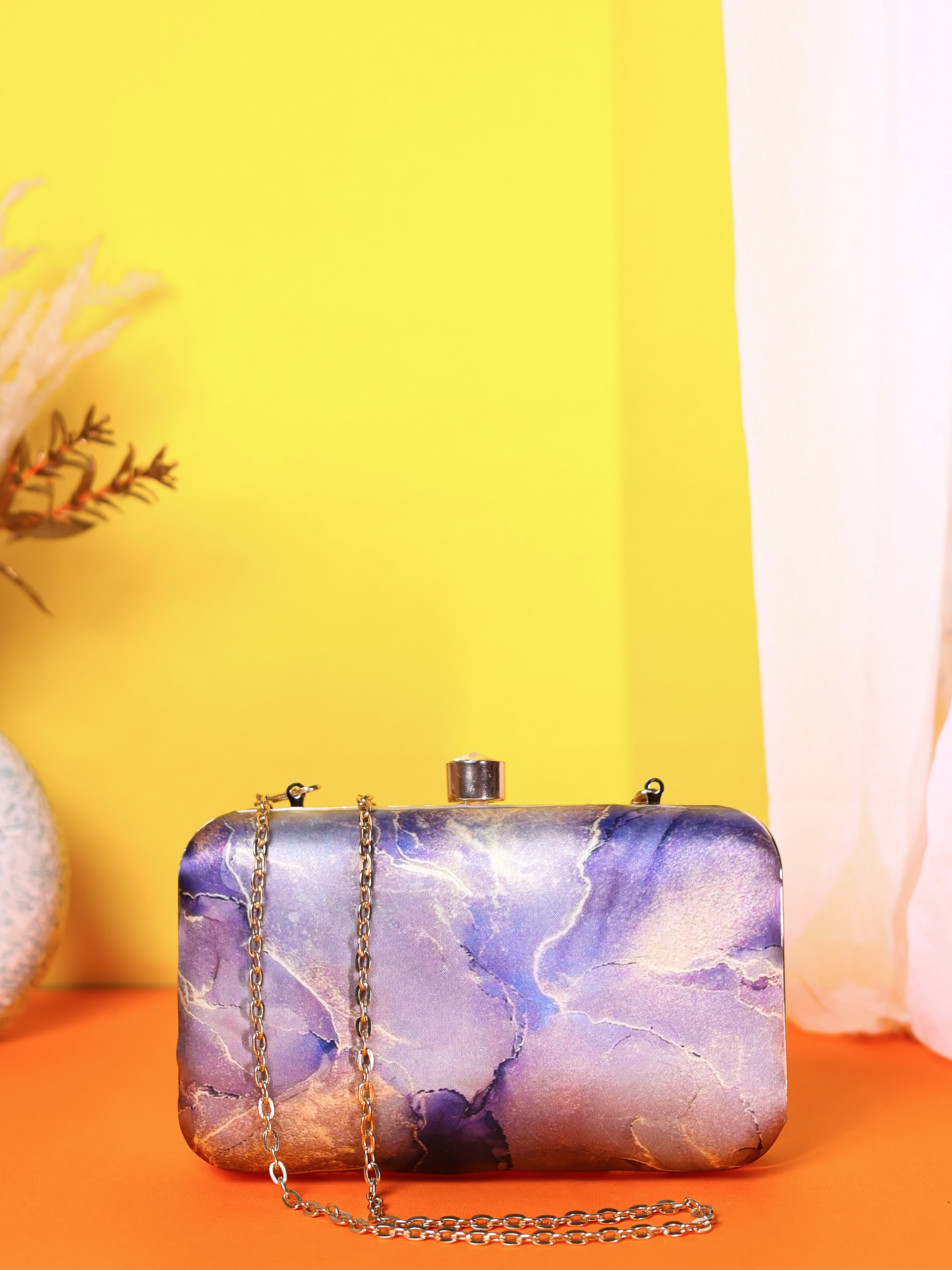 VRPS Printed Clutch | Handcrafted Ethnic Bag | SWIS-1327 | Additional Angle