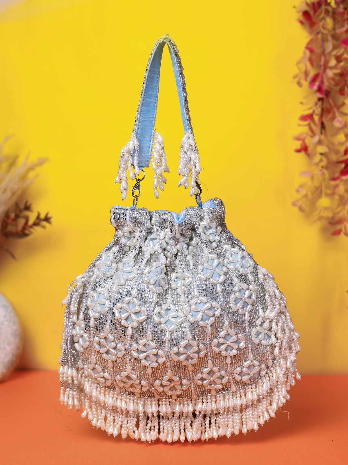 VRPS Potli Bag | Handcrafted Ethnic Bag | SWIS-1358 | Additional Angle