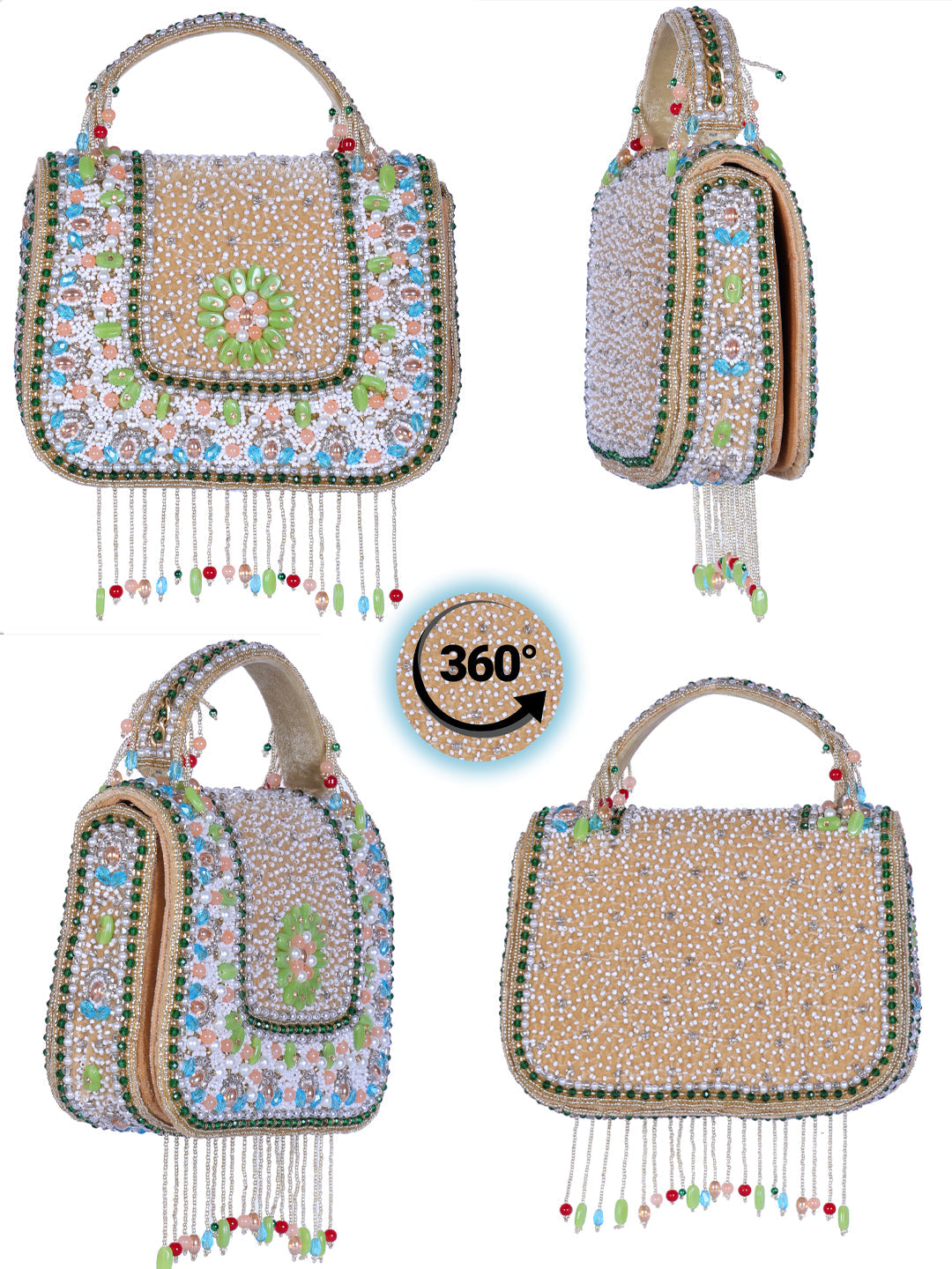 VRPS Flap Bag | Handcrafted Ethnic Bag | SWIS-1309