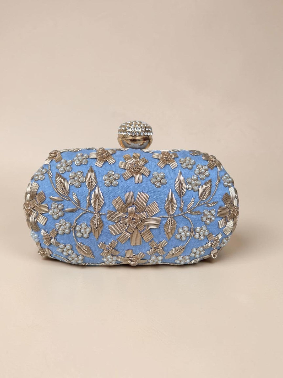 VRPS Embroidered Clutch | Handcrafted Ethnic Bag | SWIS-4514 | Additional Angle