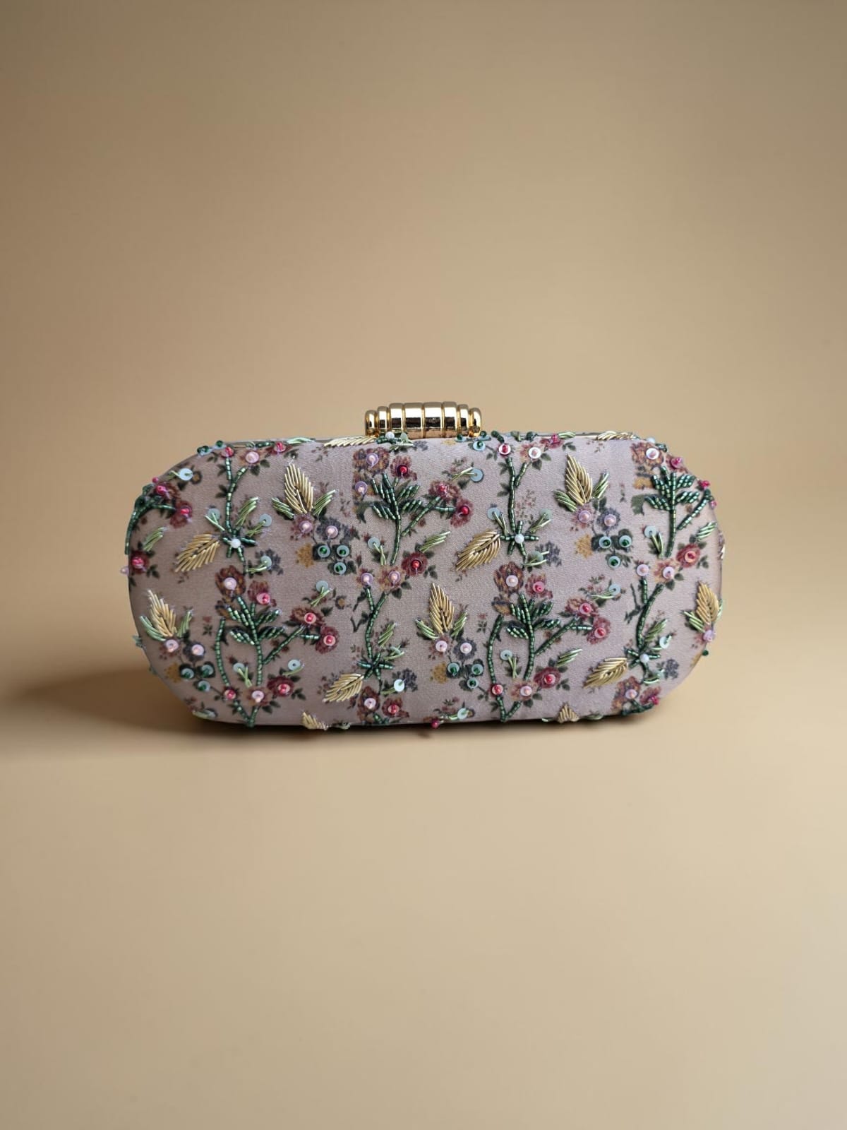 VRPS Printed Embroidered Clutch | Handcrafted Ethnic Bag | SWIS-4472 | Additional Angle