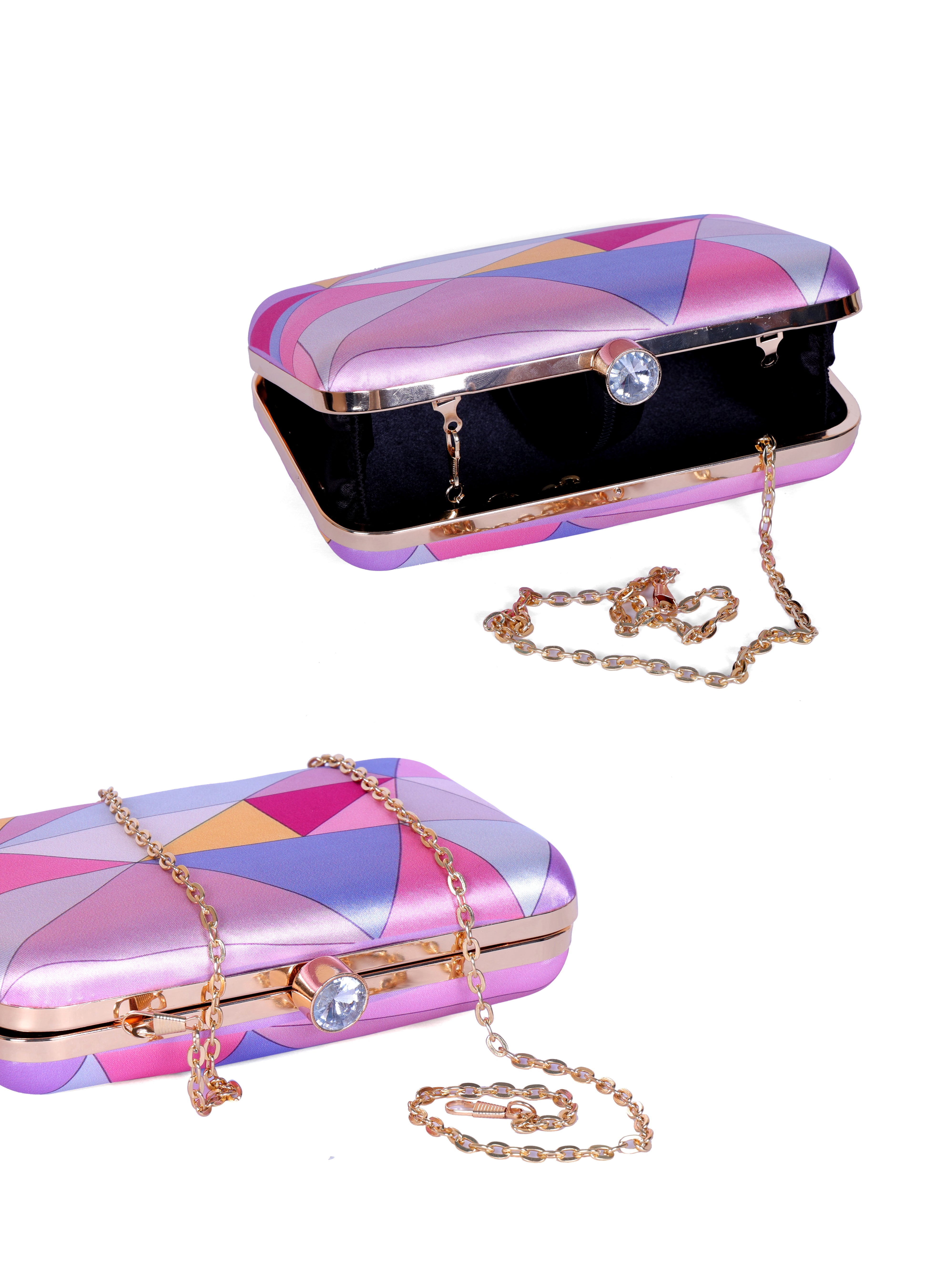 VRPS Printed Clutch | Handcrafted Ethnic Bag | SWIS-1324 | Additional Angle
