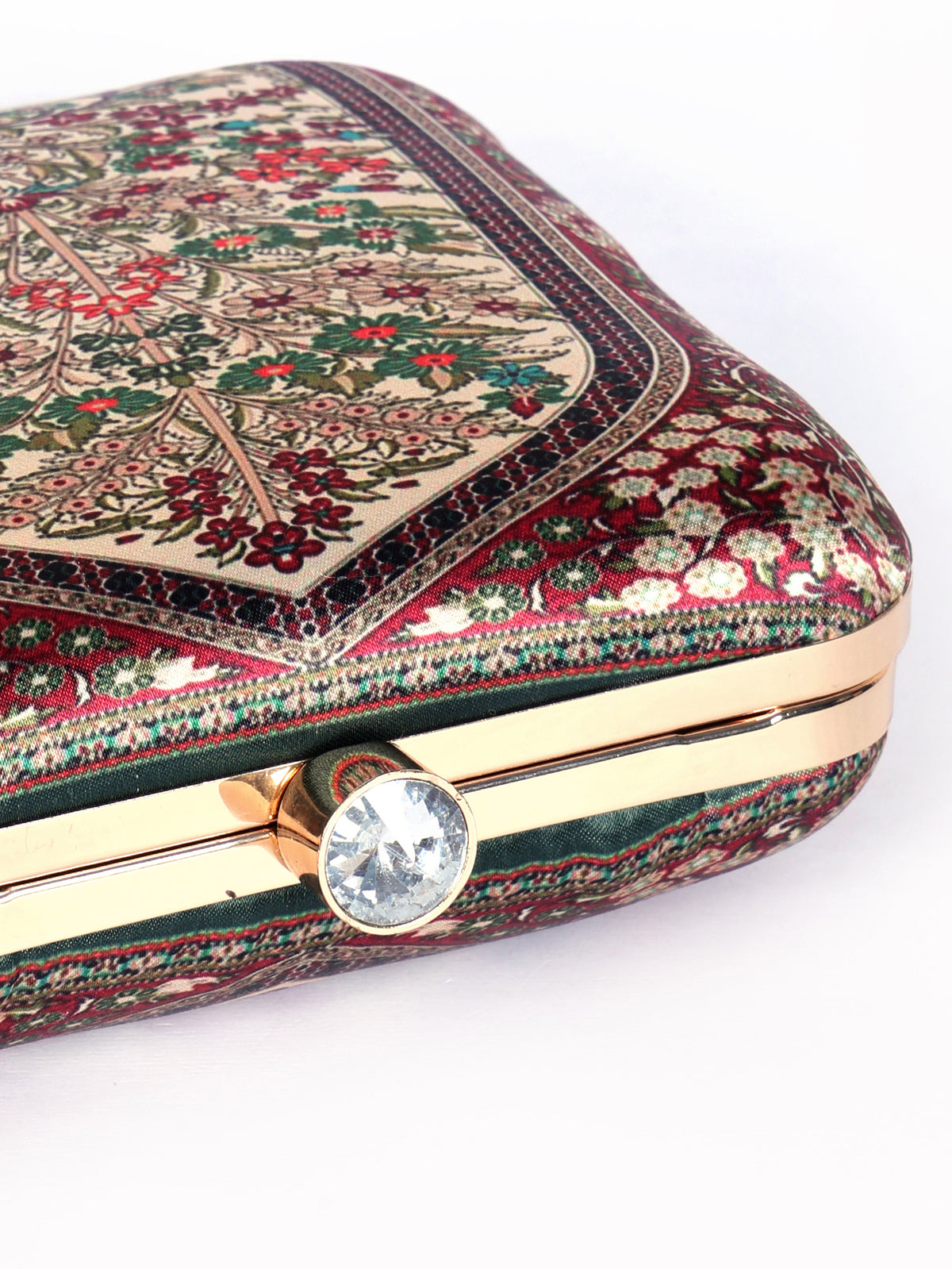 VRPS Printed Clutch | Handcrafted Ethnic Bag | SWIS-1339 | Additional Angle