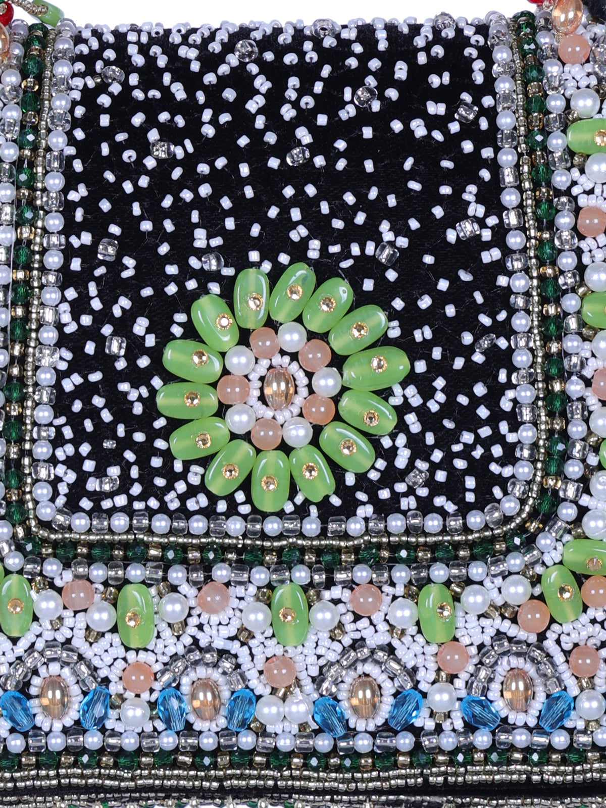 VRPS Flap Bag | Handcrafted Ethnic Bag | SWIS-1348 | Additional Angle