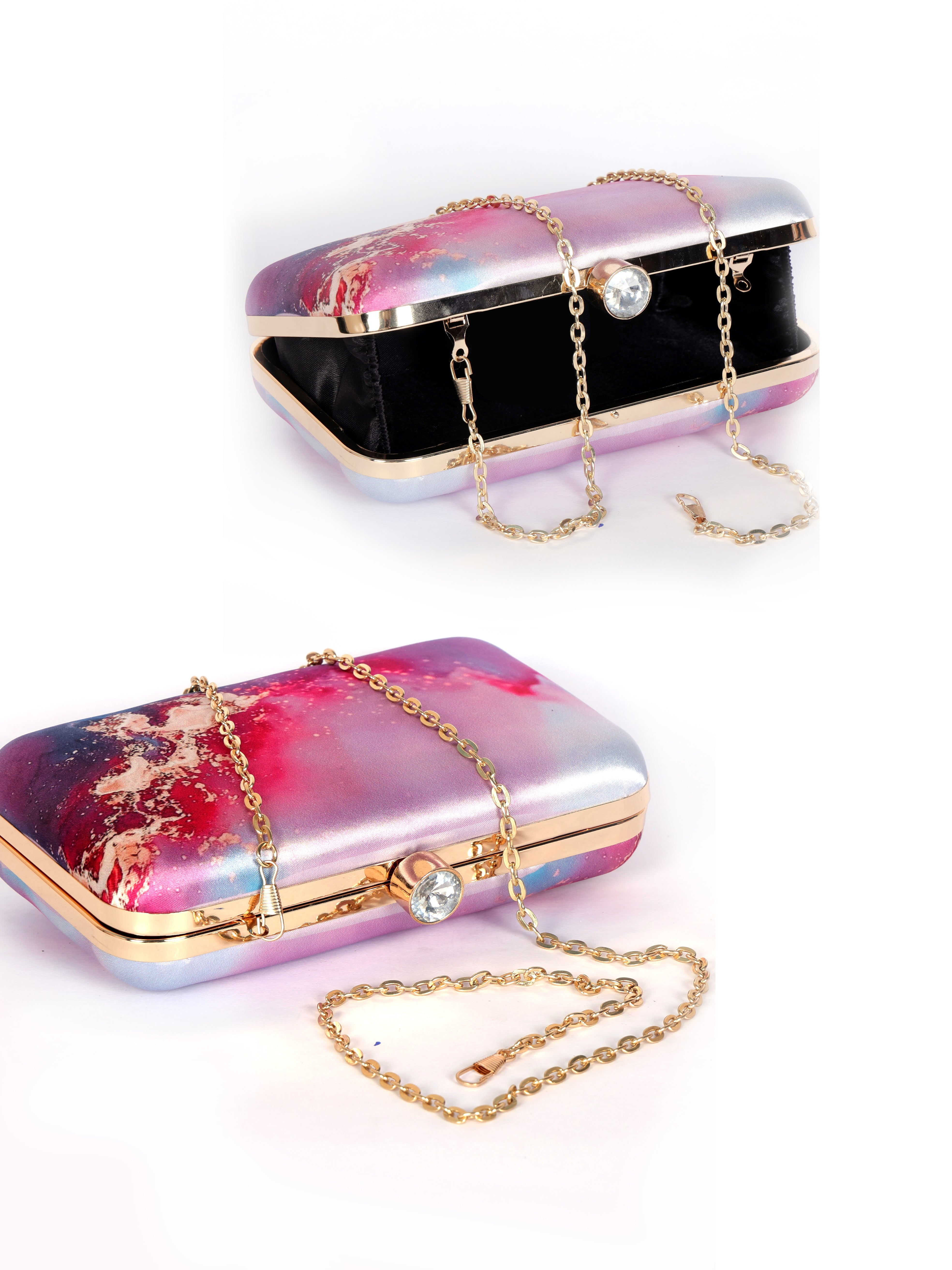 VRPS Printed Clutch | Handcrafted Ethnic Bag | SWIS-1323 | Additional Angle