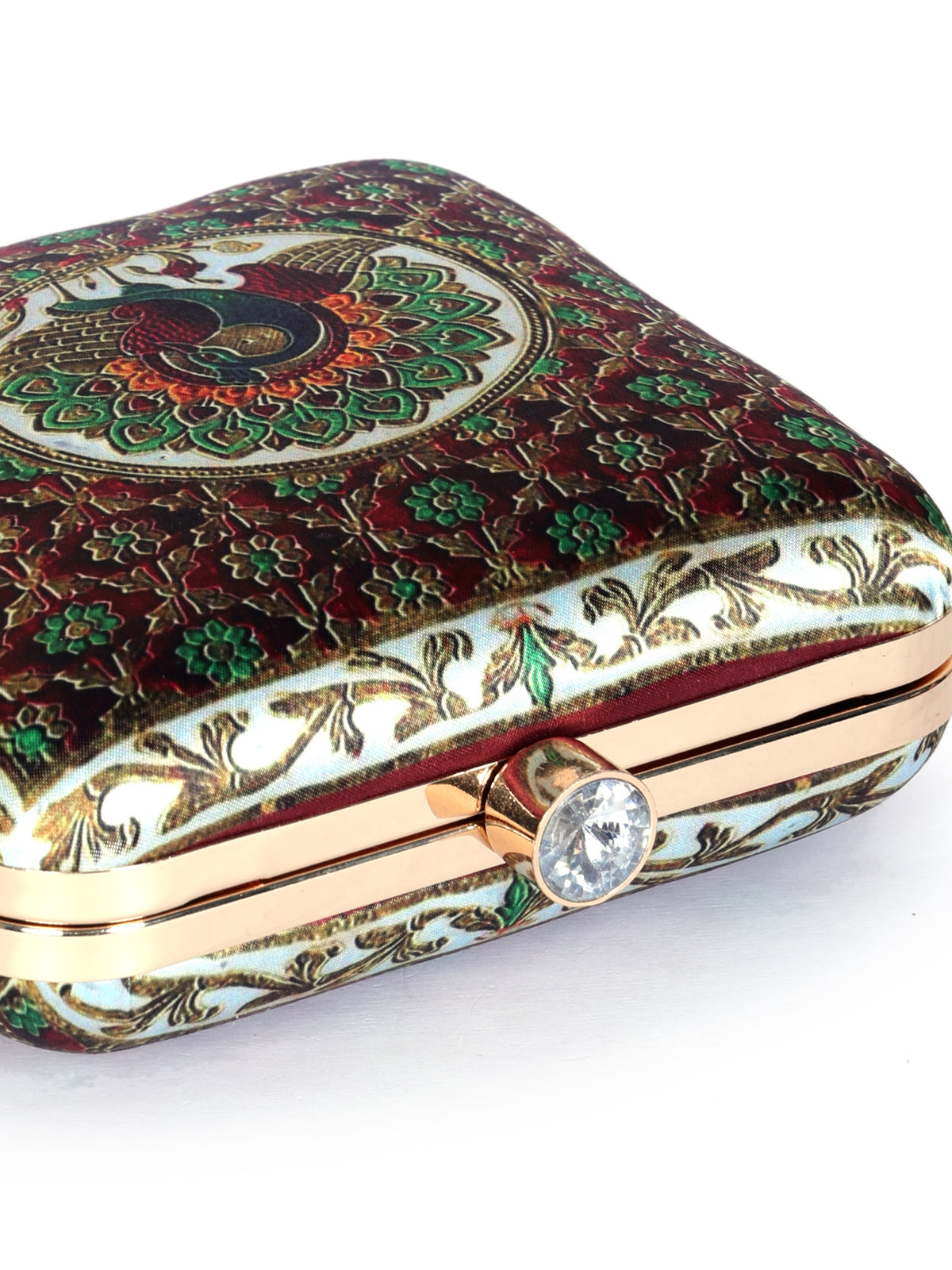 VRPS Printed Clutch | Handcrafted Ethnic Bag | SWIS-1334 | Additional Angle