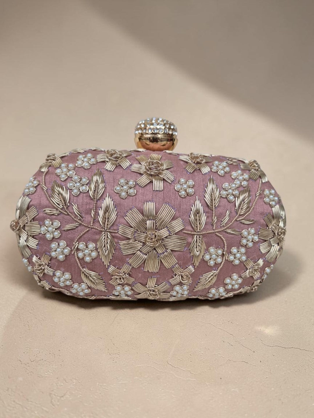 VRPS Embroidered Clutch | Handcrafted Ethnic Bag | SWIS-4513 | Additional Angle